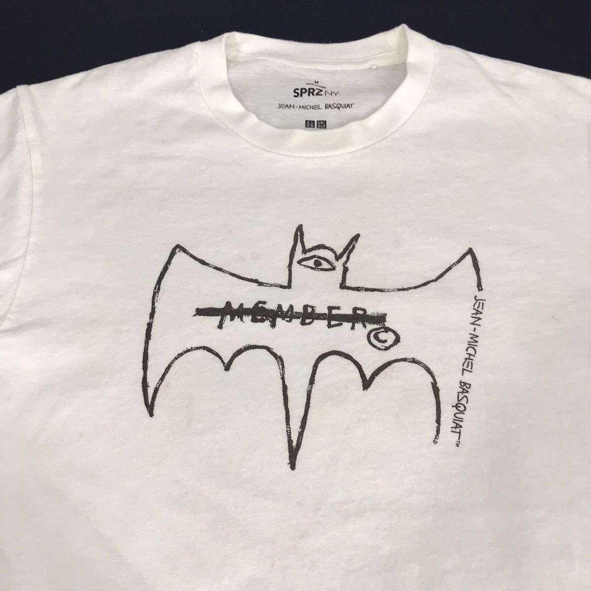 Jean-Michel Basquiat Jean Michel Basquiat Batman Member Art Logo Tee Size US M / EU 48-50 / 2 - 3 Thumbnail