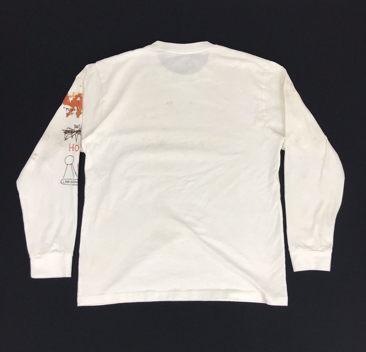 Jean-Michel Basquiat Jean Michel Basquiat Batman Member Art Logo Tee Size US M / EU 48-50 / 2 - 5 Thumbnail