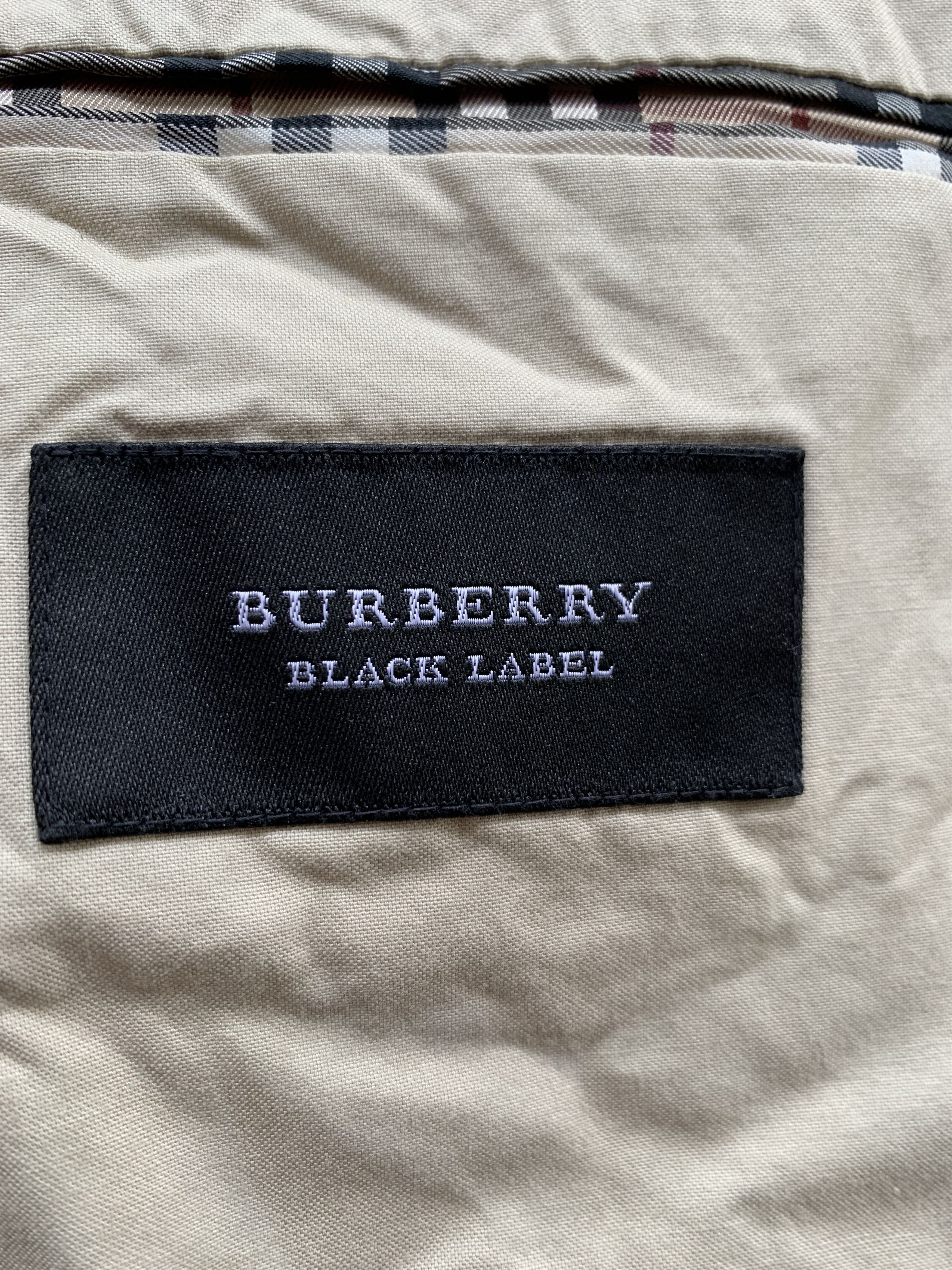 Burberry × Designer Vintage Burberry Black Label Blazer Size 46S - 9 Thumbnail