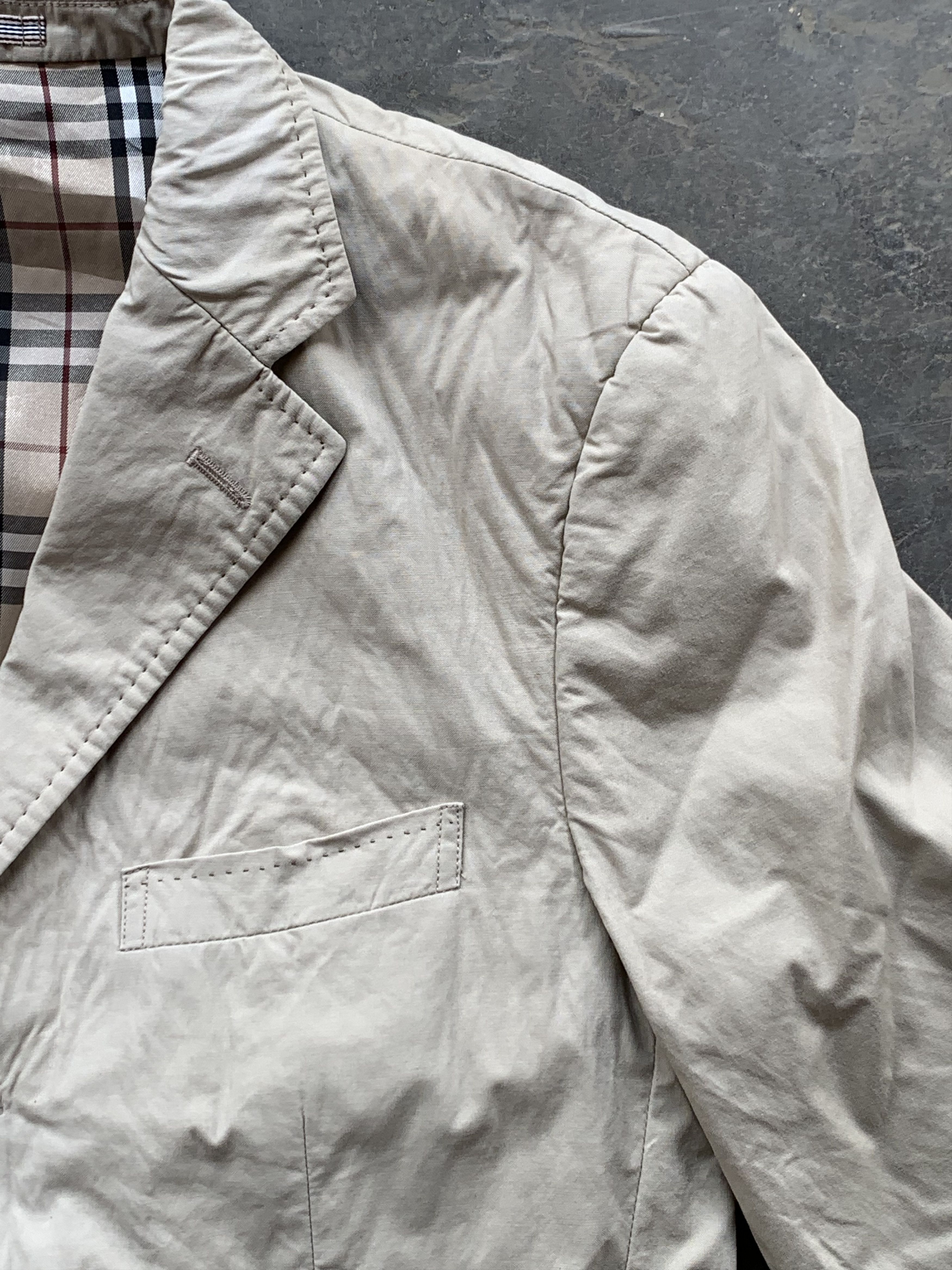 Burberry × Designer Vintage Burberry Black Label Blazer Size 46S - 5 Thumbnail
