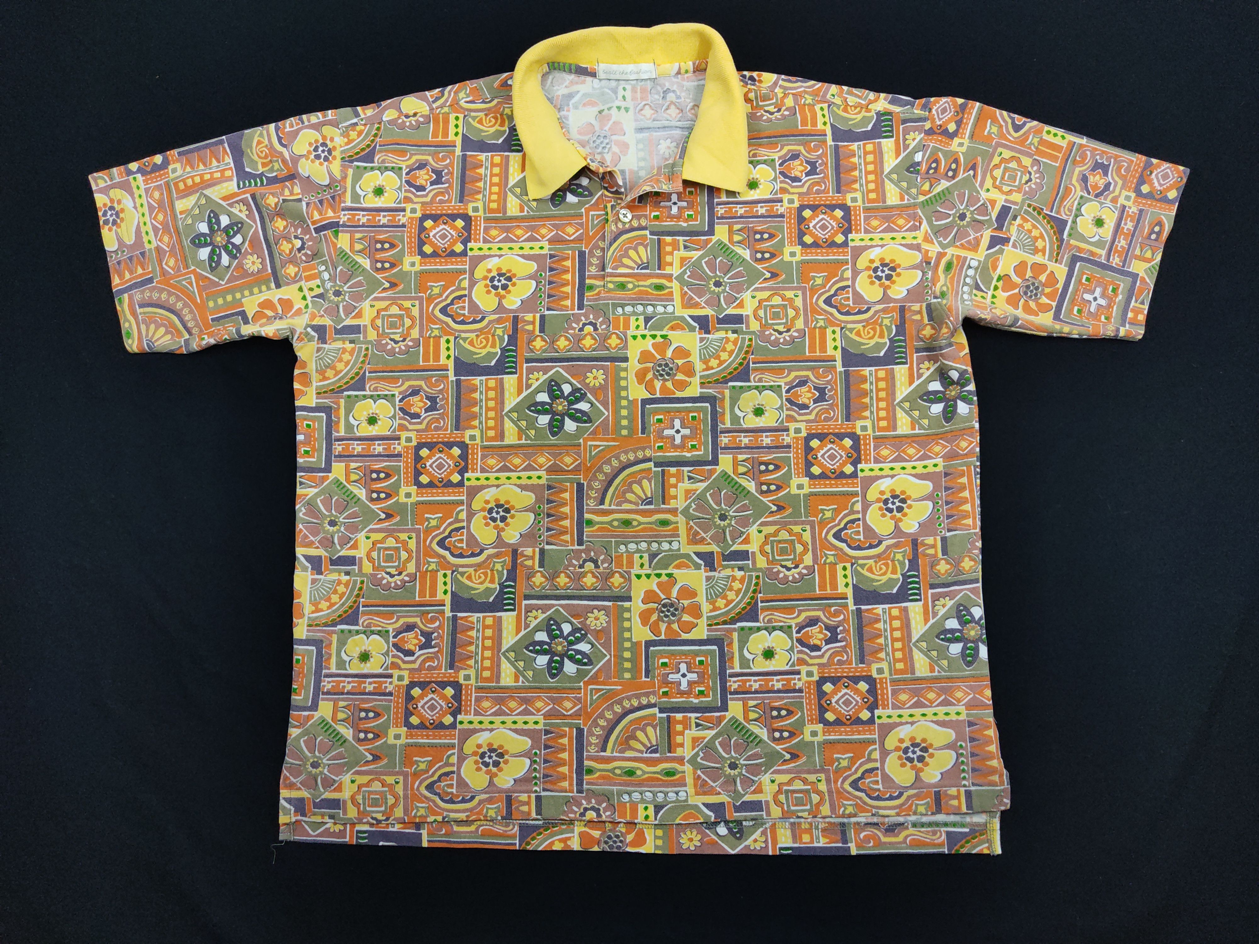 Vintage Be All The Fashion 50/50 Over Printed Floral Unisex Size US M / EU 48-50 / 2 - 1 Thumbnail