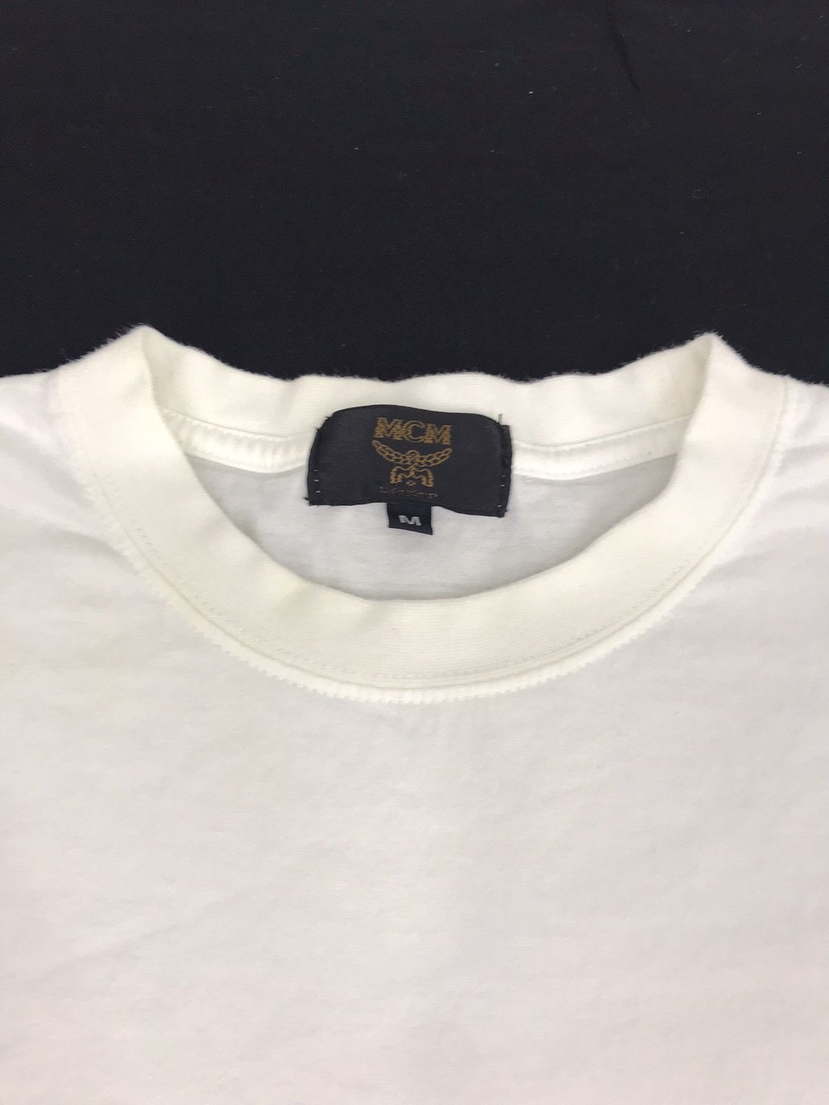 MCM MCM Legere Size M Small Logo Embroidery Pocket Tee Size US M / EU 48-50 / 2 - 4 Thumbnail