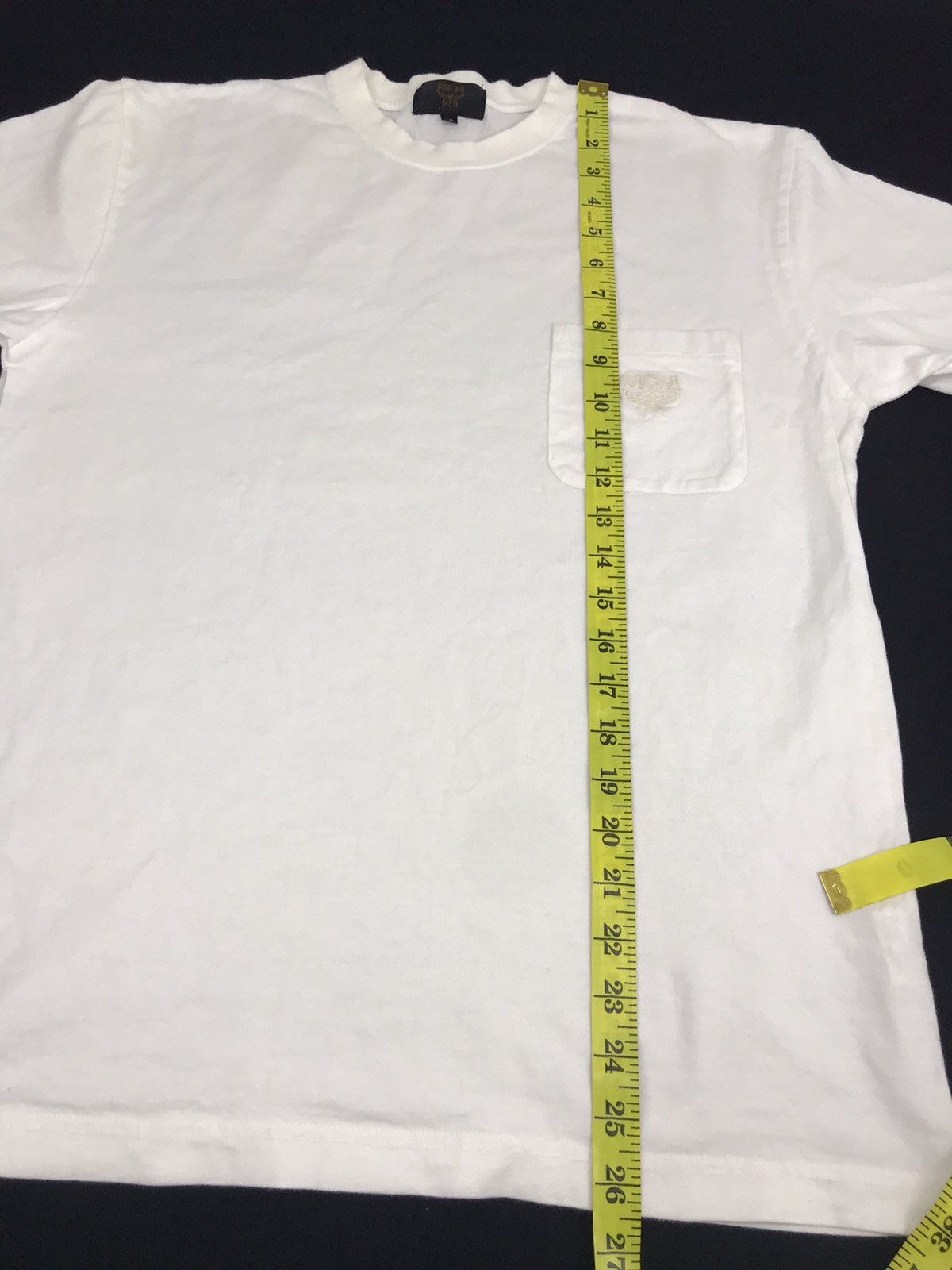 MCM MCM Legere Size M Small Logo Embroidery Pocket Tee Size US M / EU 48-50 / 2 - 7 Thumbnail