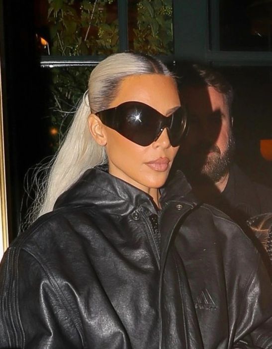 Kim kardashian hot sale shield sunglasses