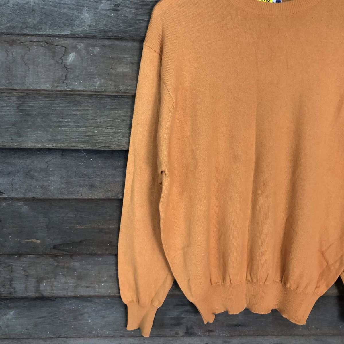 Japanese Brand Pearly Gates Orange Sweatshirt #3943 Size US L / EU 52-54 / 3 - 7 Thumbnail