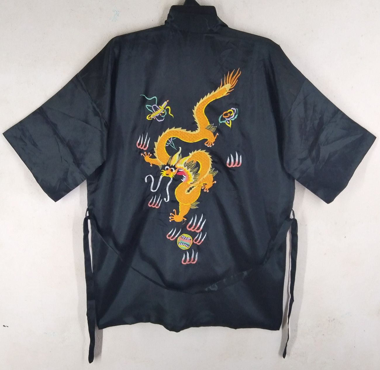 Japanese Brand Japanese Kimono Golden Dragon Embroidery Traditional Jacket Size US M / EU 48-50 / 2 - 1 Thumbnail