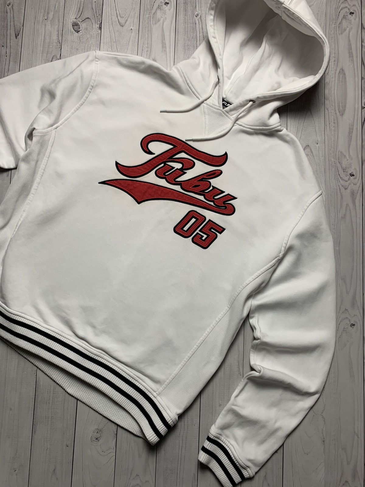 Fubu × Vintage Vintage Hoodie Fubu big logo size L baggy Size US L / EU 52-54 / 3 - 2 Thumbnail