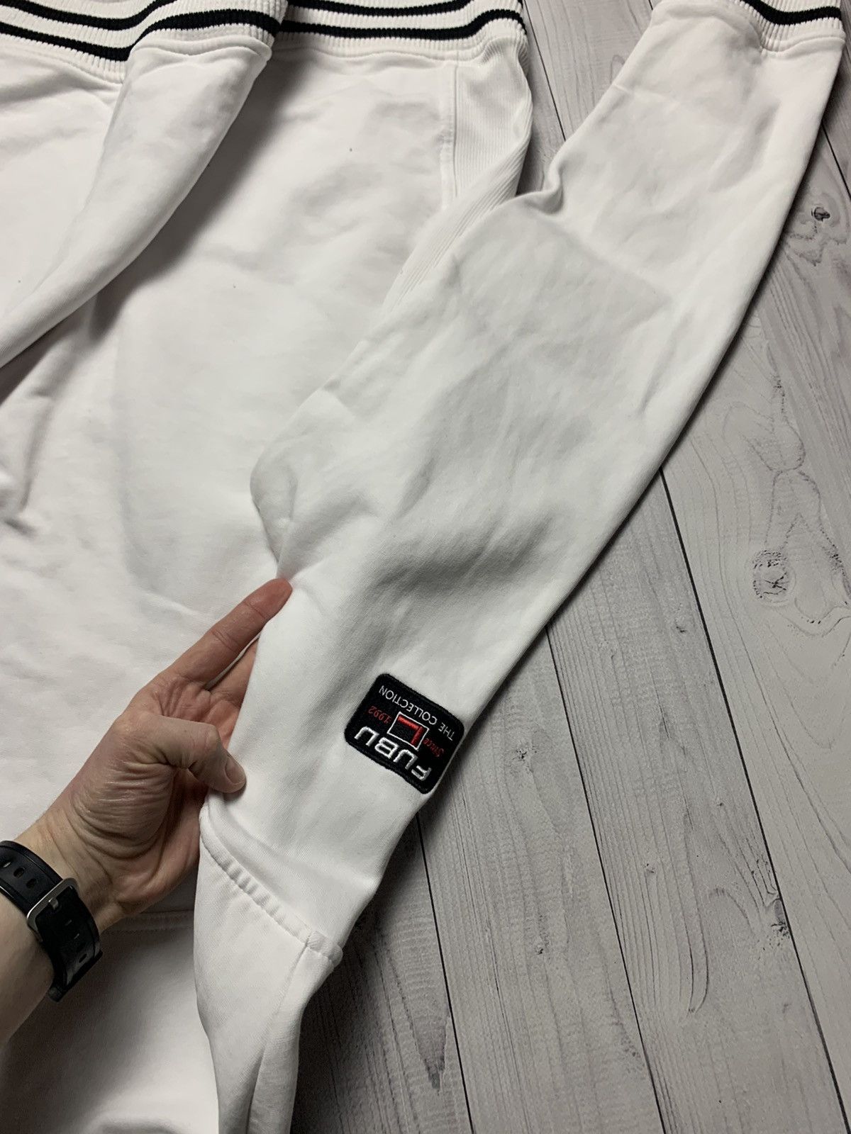Fubu × Vintage Vintage Hoodie Fubu big logo size L baggy Size US L / EU 52-54 / 3 - 7 Thumbnail