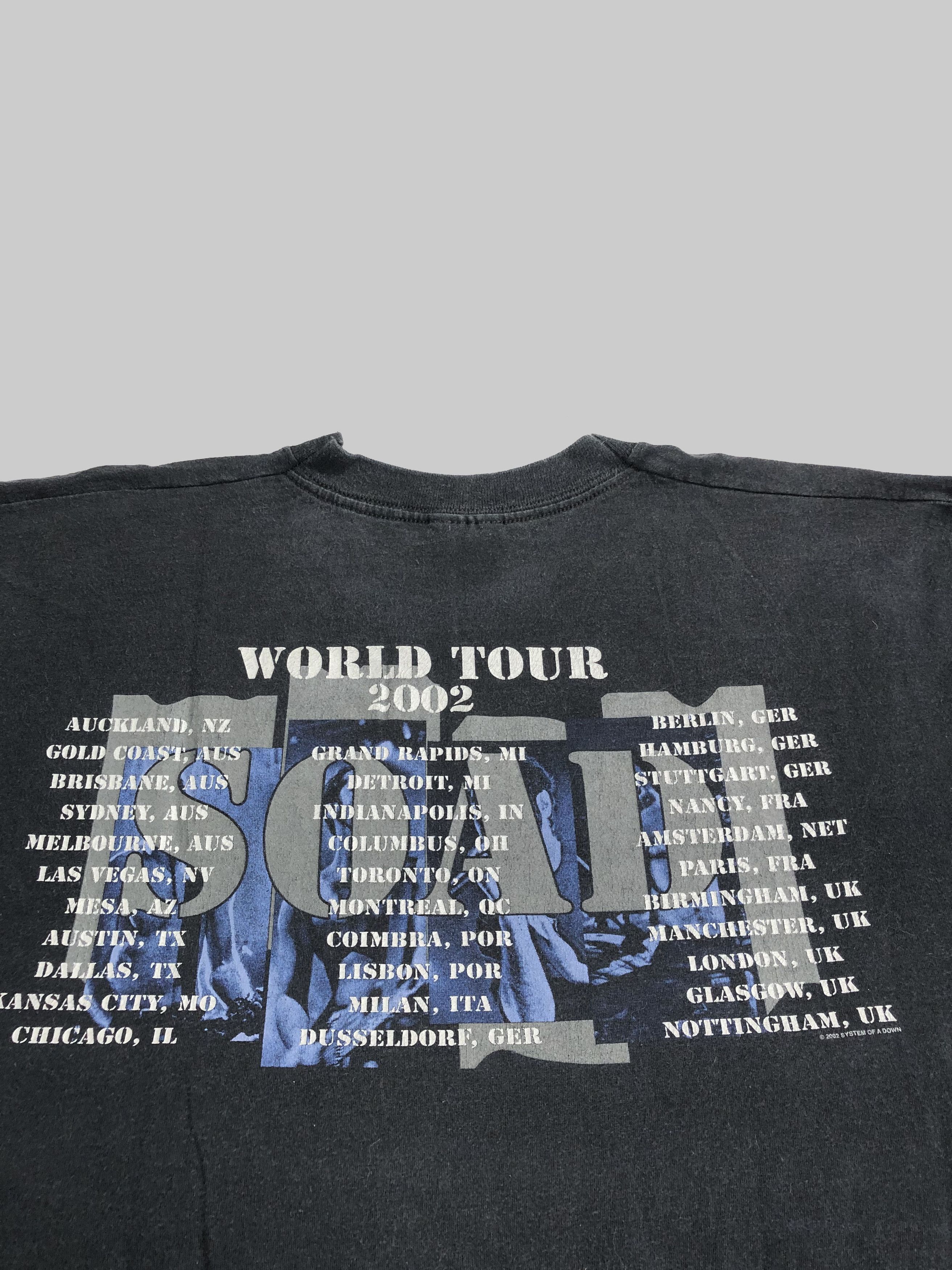 Band Tees Vintage 2002 System of a Down (Limp Bizkit Linkin Park) Size US L / EU 52-54 / 3 - 6 Thumbnail