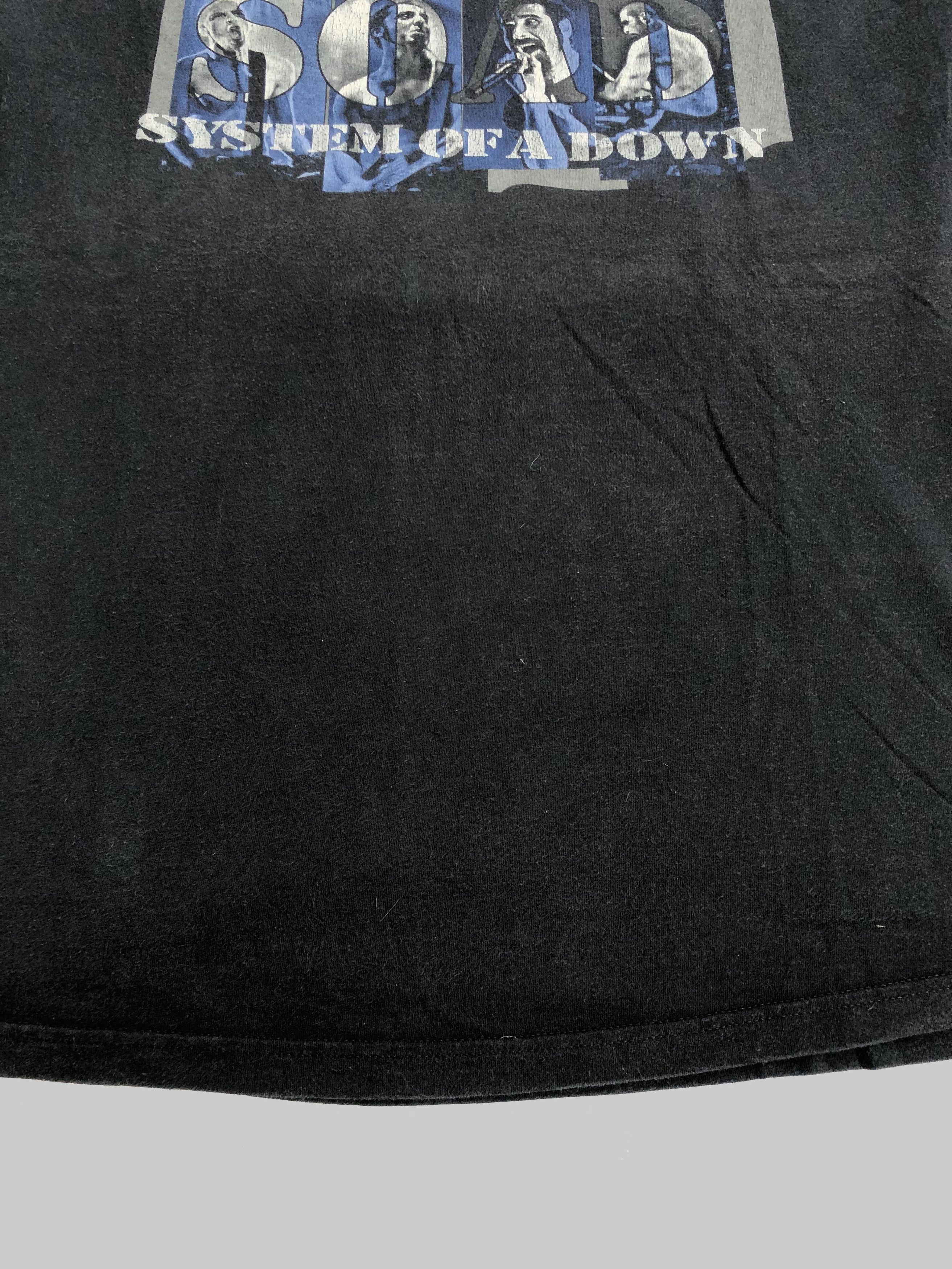 Band Tees Vintage 2002 System of a Down (Limp Bizkit Linkin Park) Size US L / EU 52-54 / 3 - 5 Thumbnail