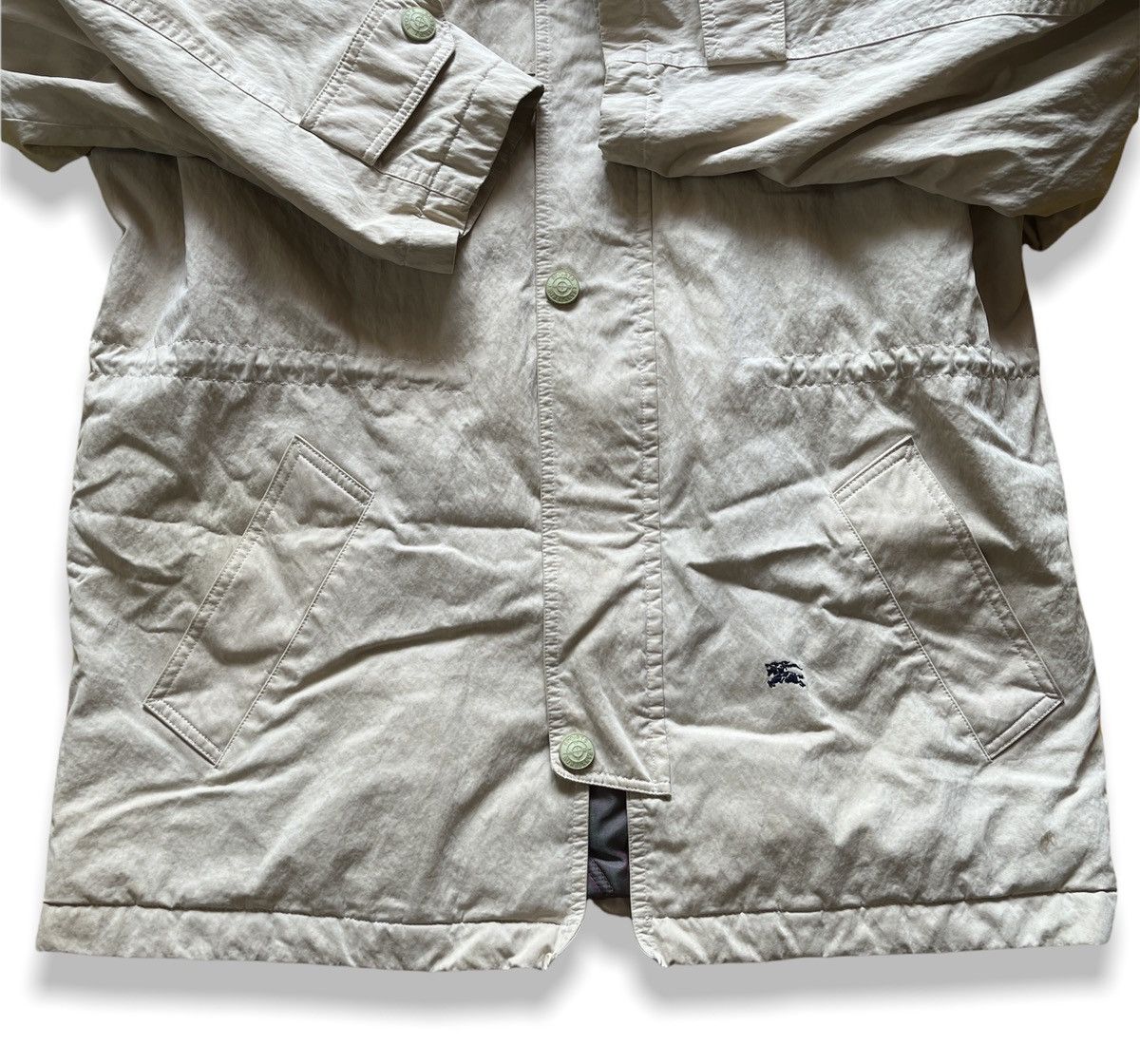 Burberry × Vintage VINTAGE 1990s BURBERRYS LIGHT JACKET BIG SPELL-OUT Size US L / EU 52-54 / 3 - 10 Thumbnail
