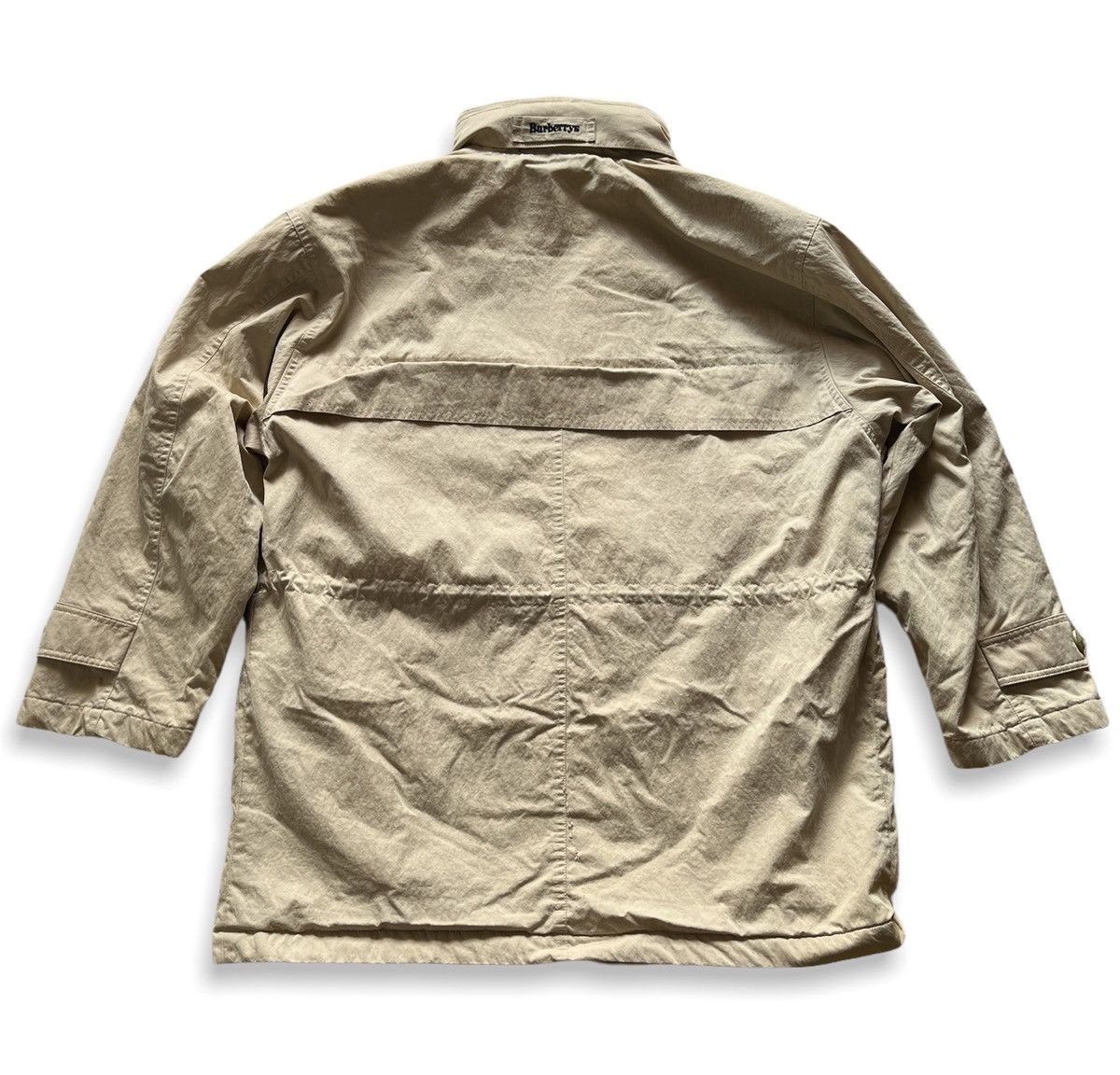 Burberry × Vintage VINTAGE 1990s BURBERRYS LIGHT JACKET BIG SPELL-OUT Size US L / EU 52-54 / 3 - 15 Thumbnail