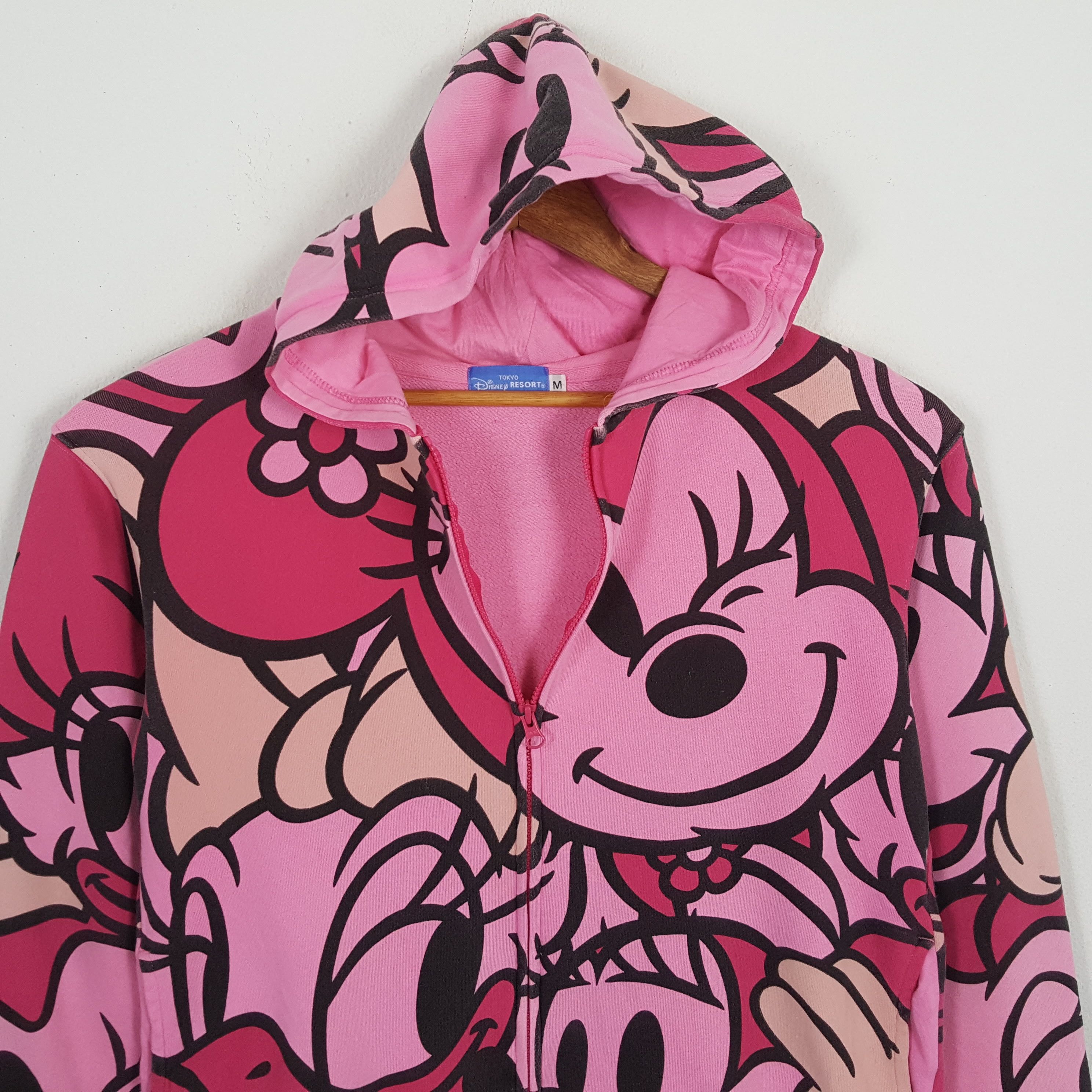 Disney × Mickey Mouse × Vintage Vintage Mickey Mouse TOKYO DISNEY Full Print Design Hoodies Size US L / EU 52-54 / 3 - 2 Thumbnail