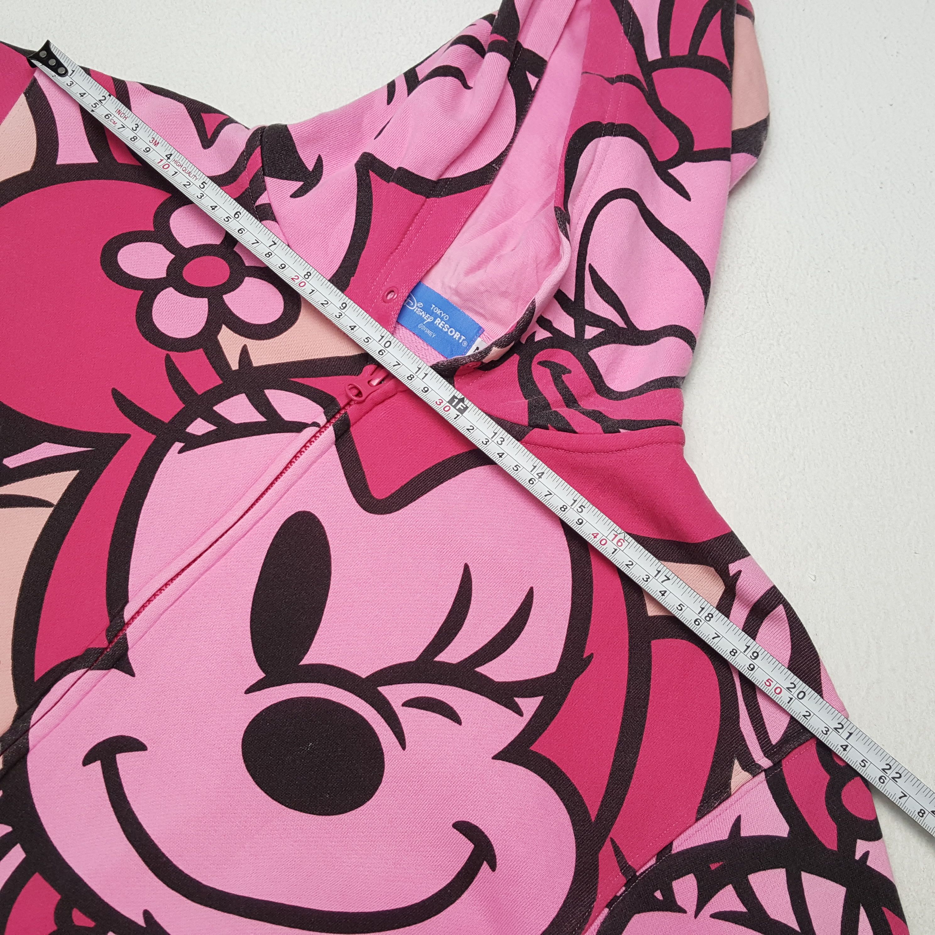 Disney × Mickey Mouse × Vintage Vintage Mickey Mouse TOKYO DISNEY Full Print Design Hoodies Size US L / EU 52-54 / 3 - 5 Thumbnail