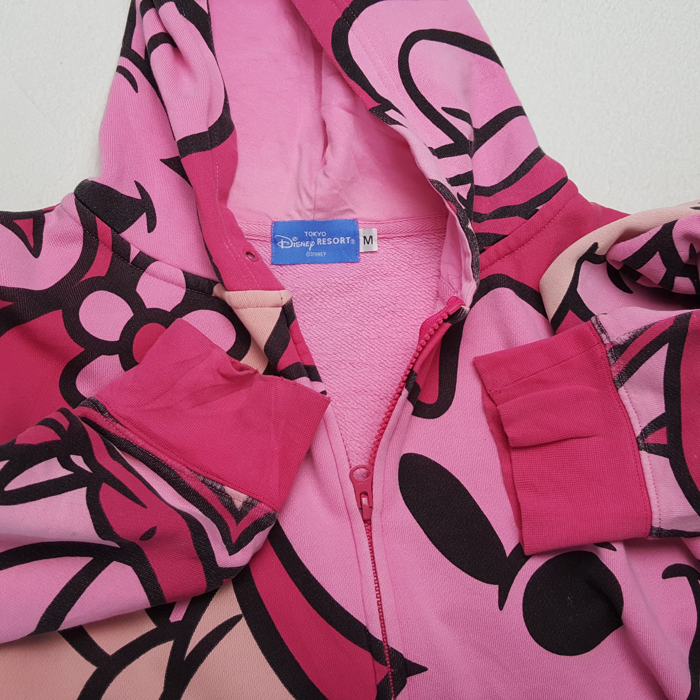 Disney × Mickey Mouse × Vintage Vintage Mickey Mouse TOKYO DISNEY Full Print Design Hoodies Size US L / EU 52-54 / 3 - 9 Thumbnail