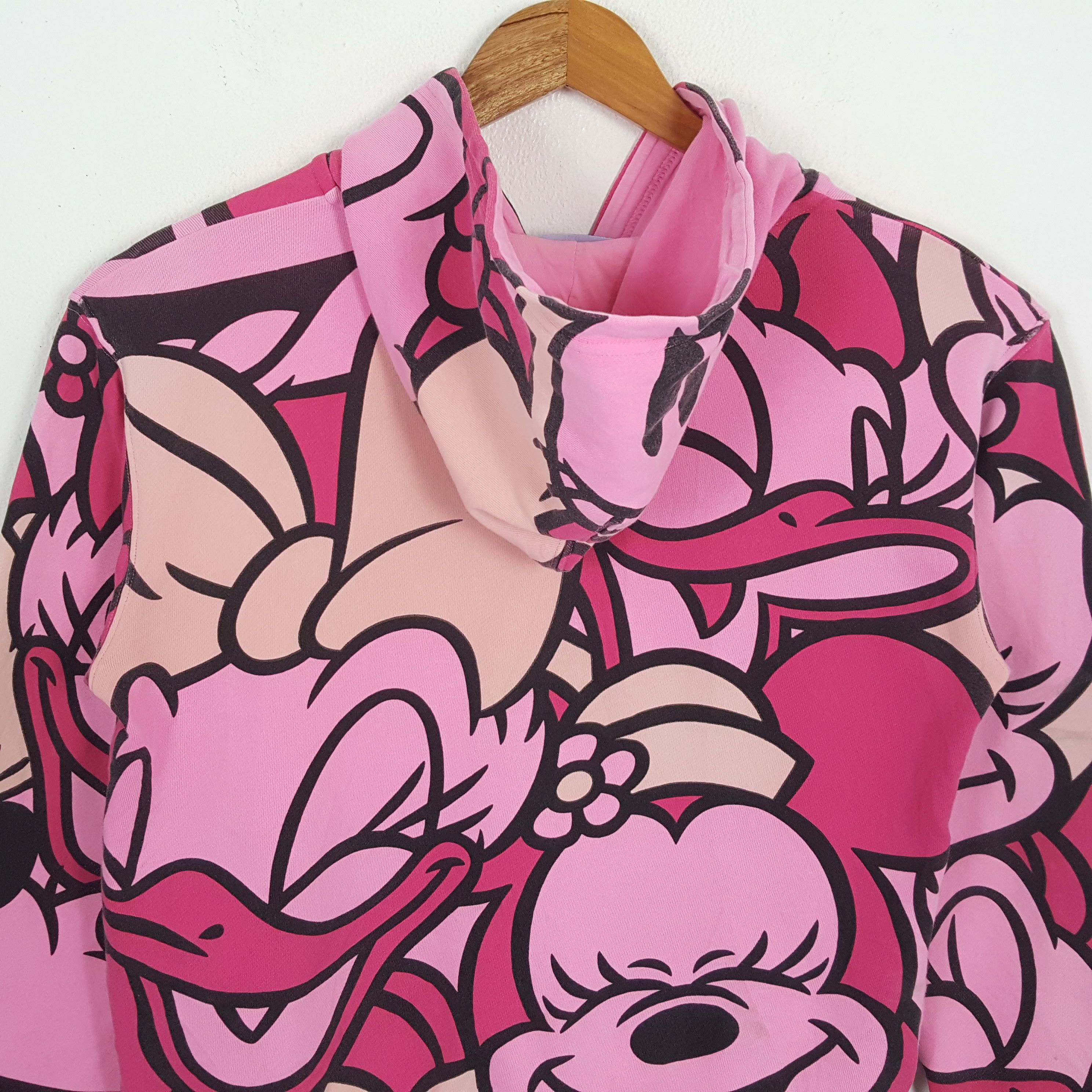 Disney × Mickey Mouse × Vintage Vintage Mickey Mouse TOKYO DISNEY Full Print Design Hoodies Size US L / EU 52-54 / 3 - 4 Thumbnail