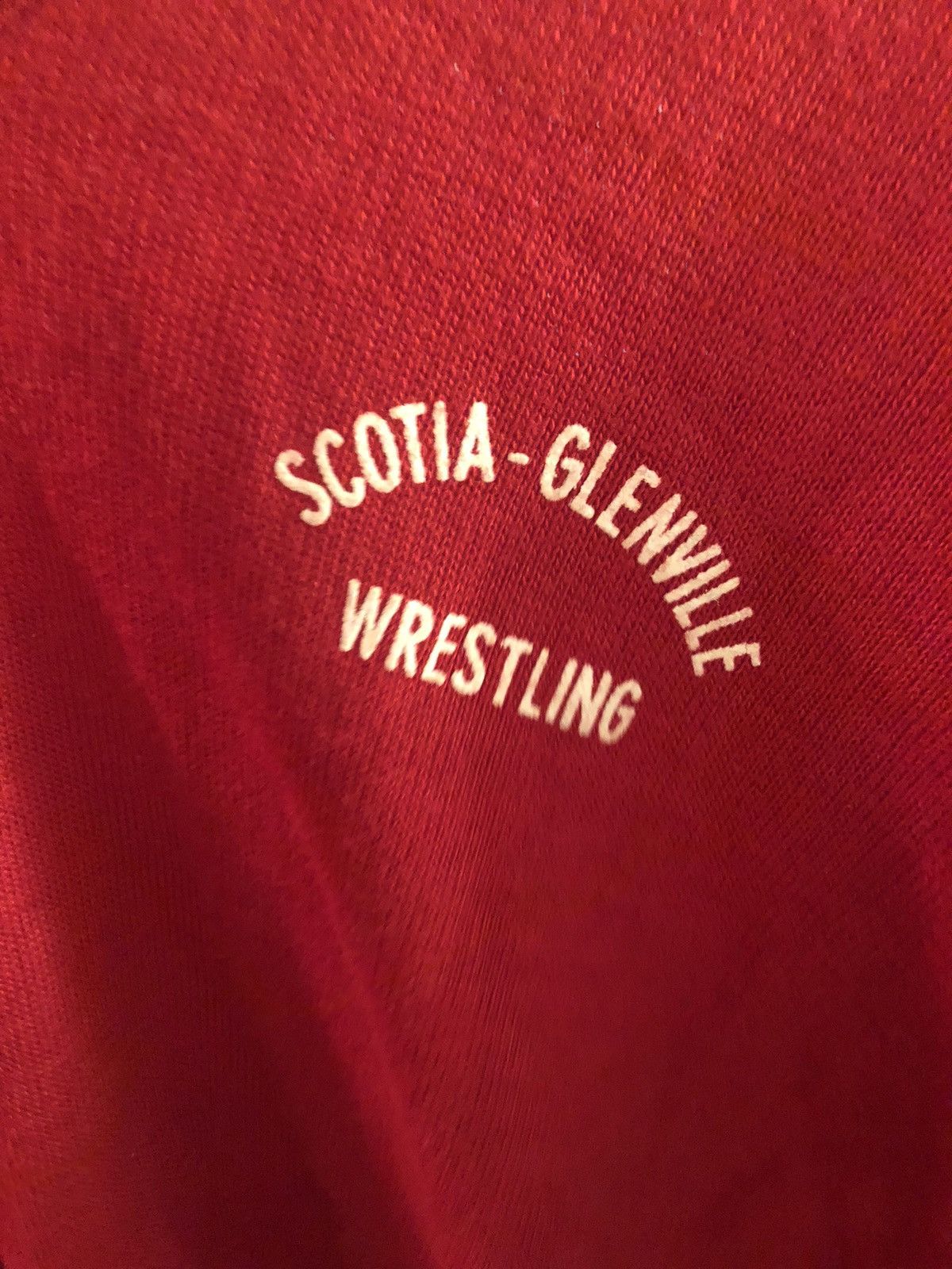 Vintage Vintage wrestling 70s knit sweater Size US L / EU 52-54 / 3 - 3 Thumbnail