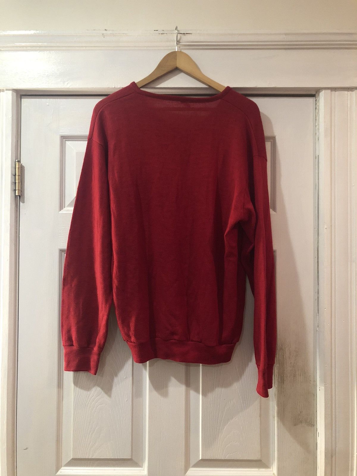 Vintage Vintage wrestling 70s knit sweater Size US L / EU 52-54 / 3 - 2 Thumbnail
