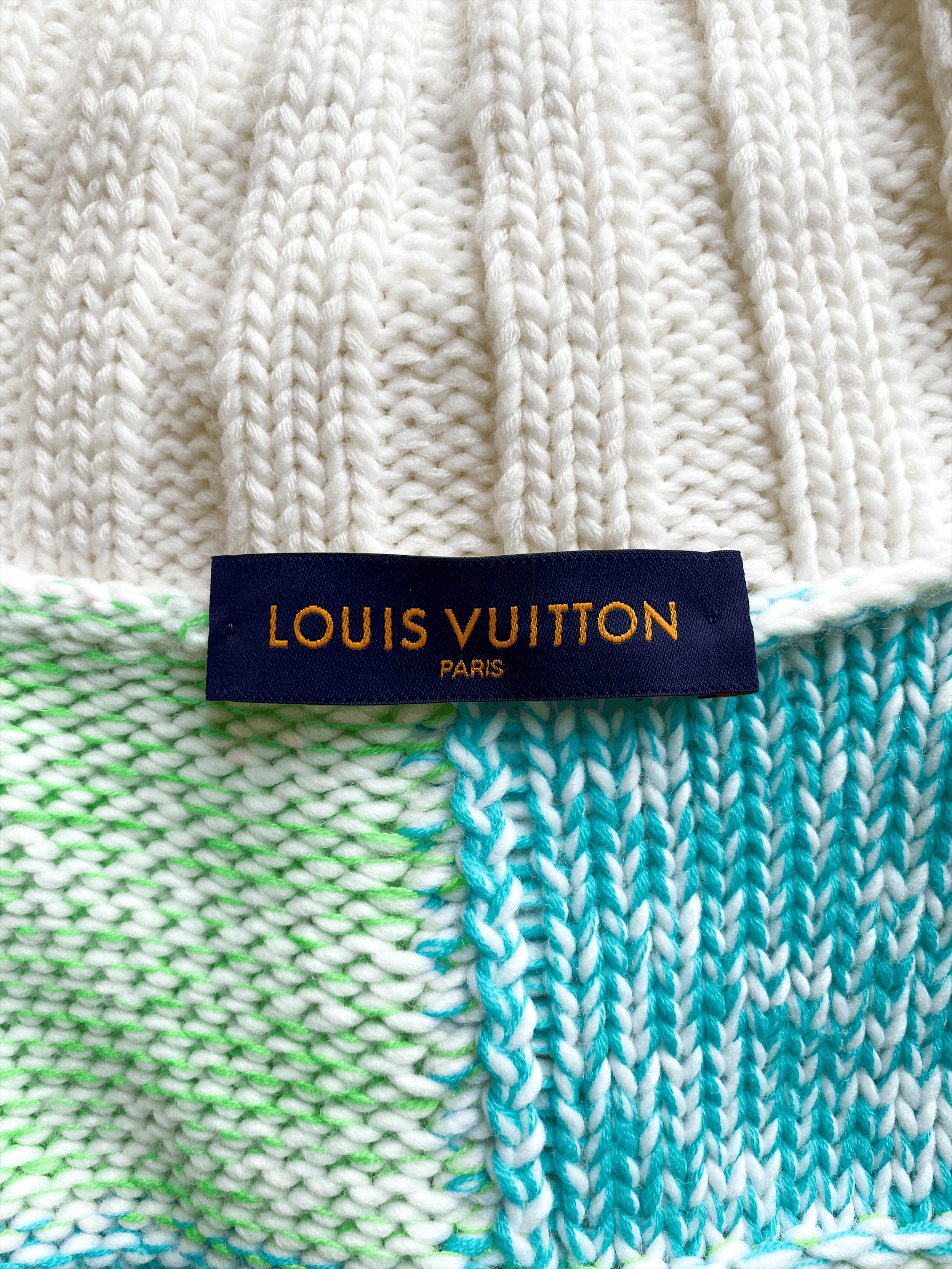 Louis Vuitton Louis Vuitton Green & Blue Damier Cardigan Size US M / EU 48-50 / 2 - 4 Thumbnail