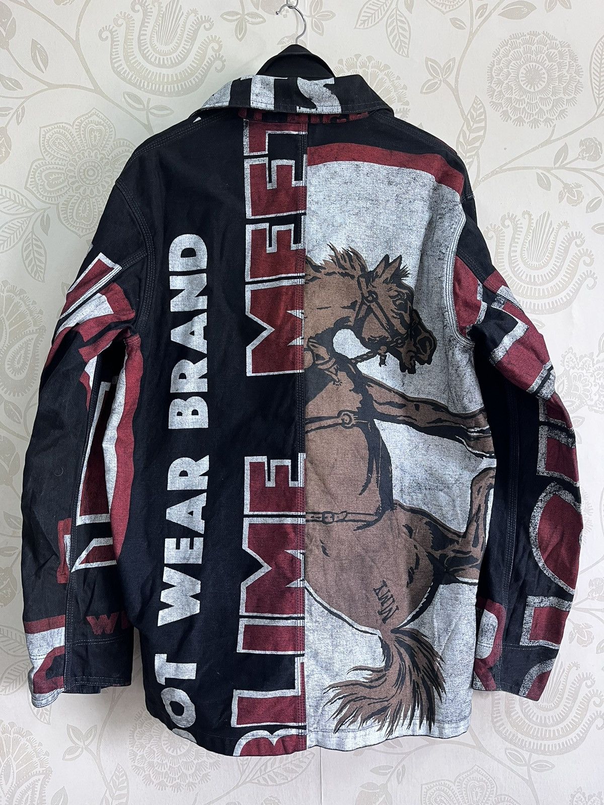 Maison MIHARA YASUHIRO × Maison Margiela MAISON MIHARAYASUHIRO MILLIONS FW19 RUNWAY PRINTED JACKET Size US XL / EU 56 / 4 - 25 Thumbnail