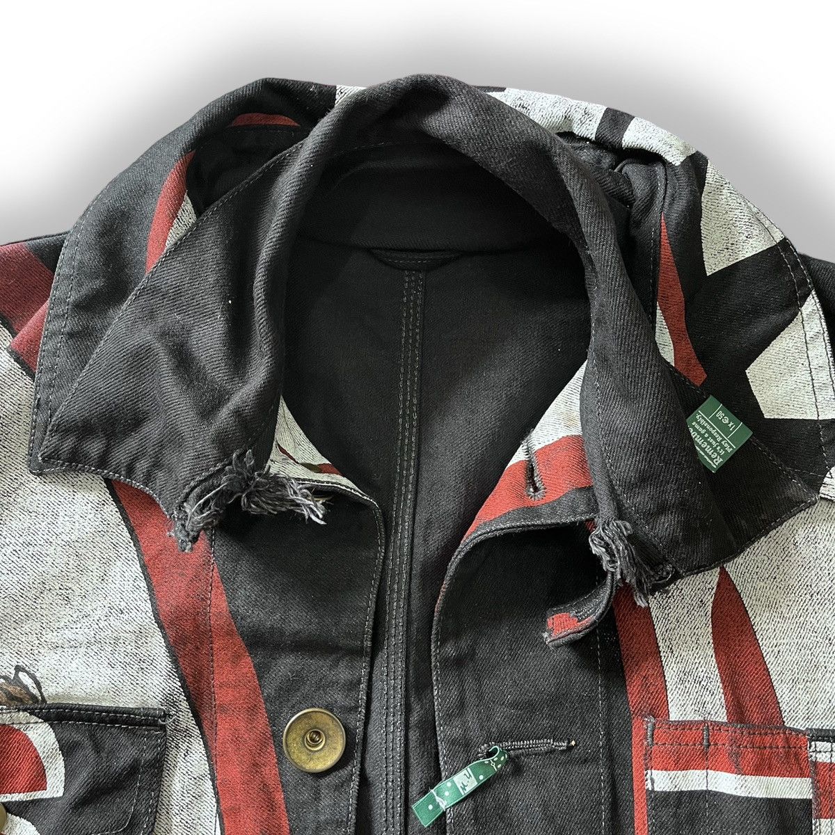 Maison MIHARA YASUHIRO × Maison Margiela MAISON MIHARAYASUHIRO MILLIONS FW19 RUNWAY PRINTED JACKET Size US XL / EU 56 / 4 - 3 Thumbnail