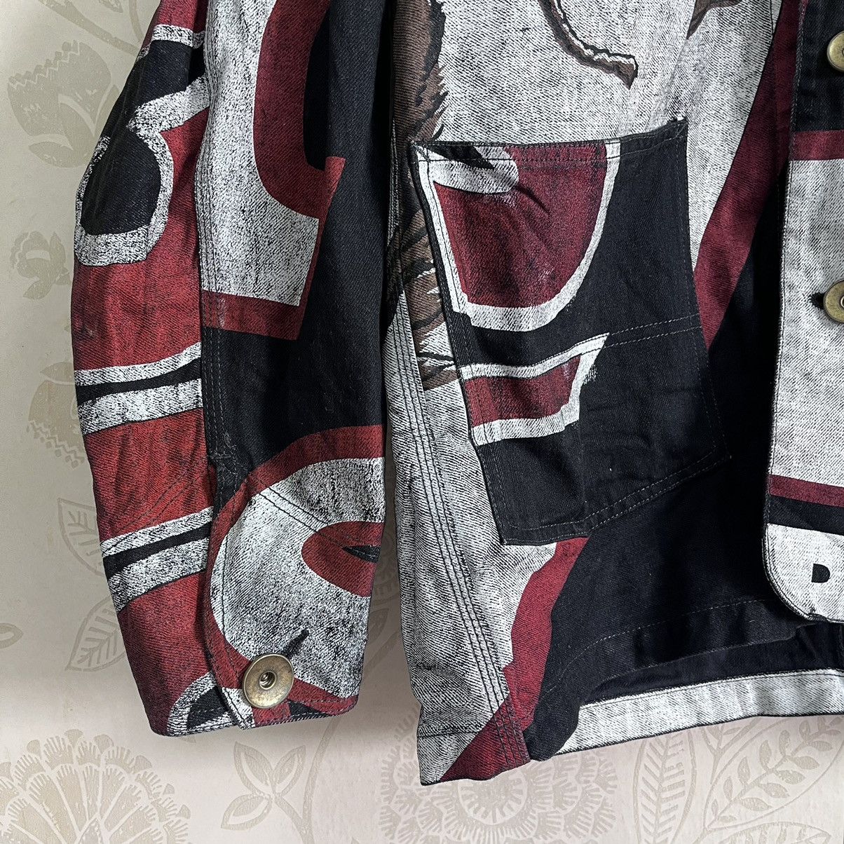 Maison MIHARA YASUHIRO × Maison Margiela MAISON MIHARAYASUHIRO MILLIONS FW19 RUNWAY PRINTED JACKET Size US XL / EU 56 / 4 - 8 Thumbnail