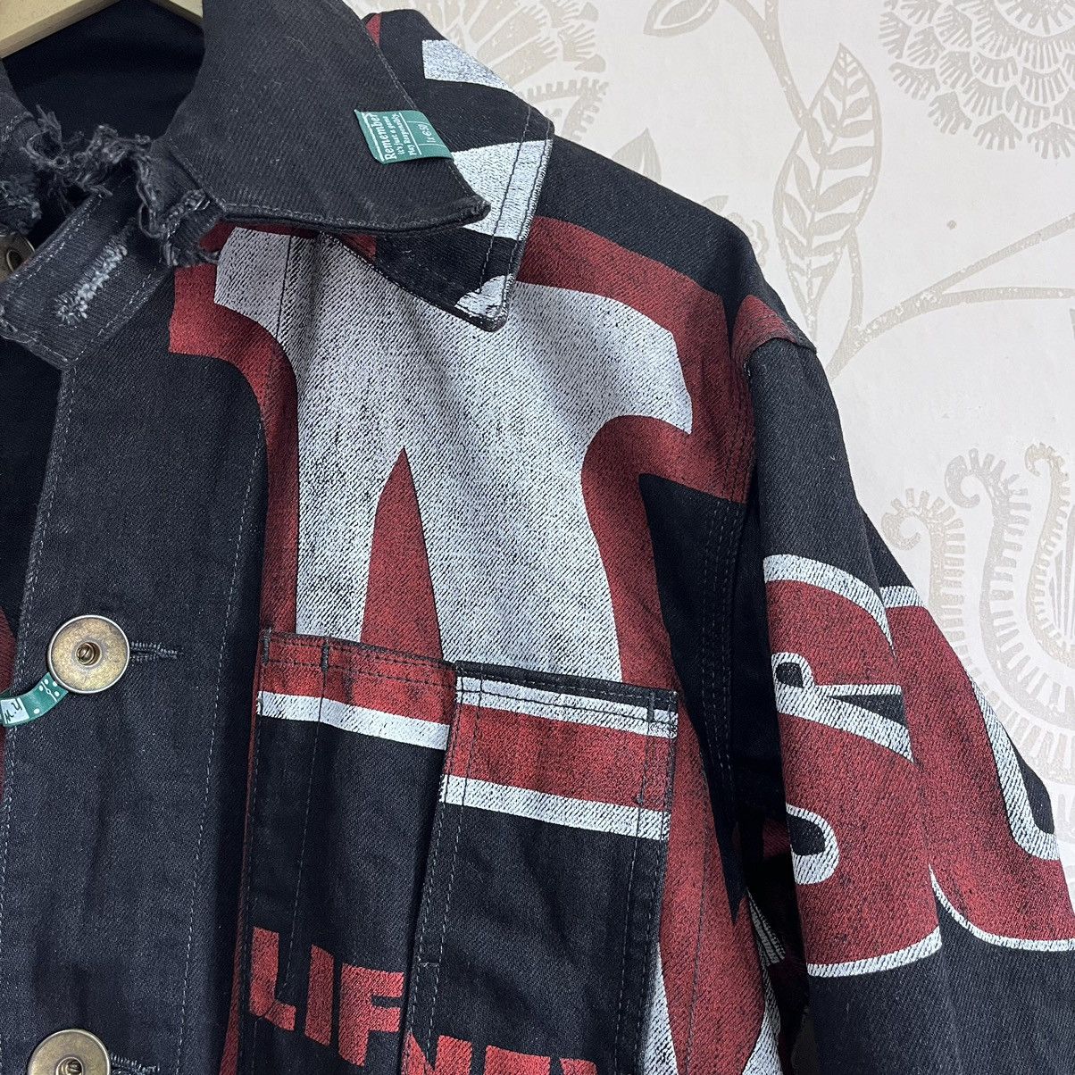 Maison MIHARA YASUHIRO × Maison Margiela MAISON MIHARAYASUHIRO MILLIONS FW19 RUNWAY PRINTED JACKET Size US XL / EU 56 / 4 - 6 Thumbnail