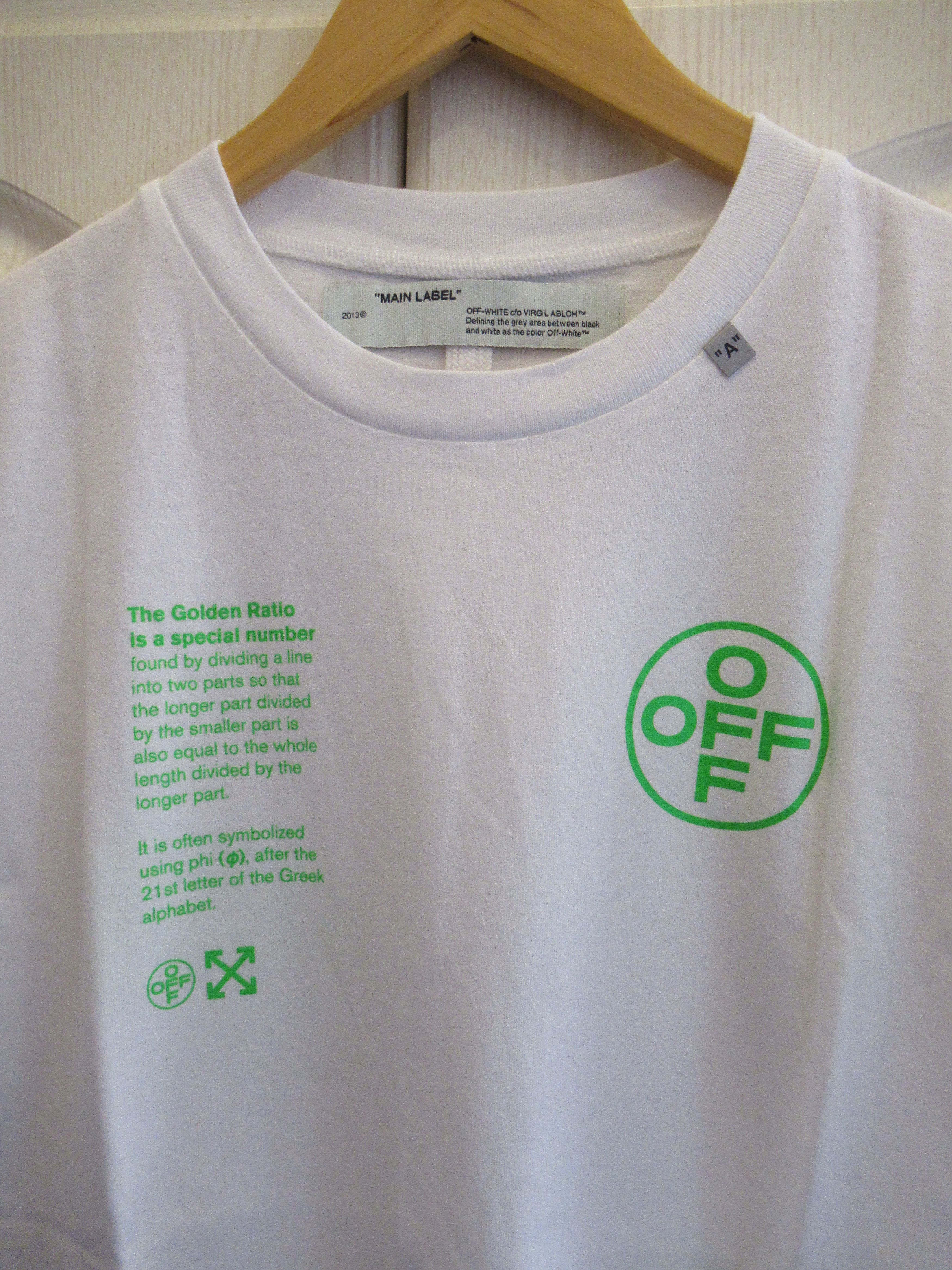 Off-White Off White Golden Ratio White Virgil Medium Size US M / EU 48-50 / 2 - 3 Thumbnail