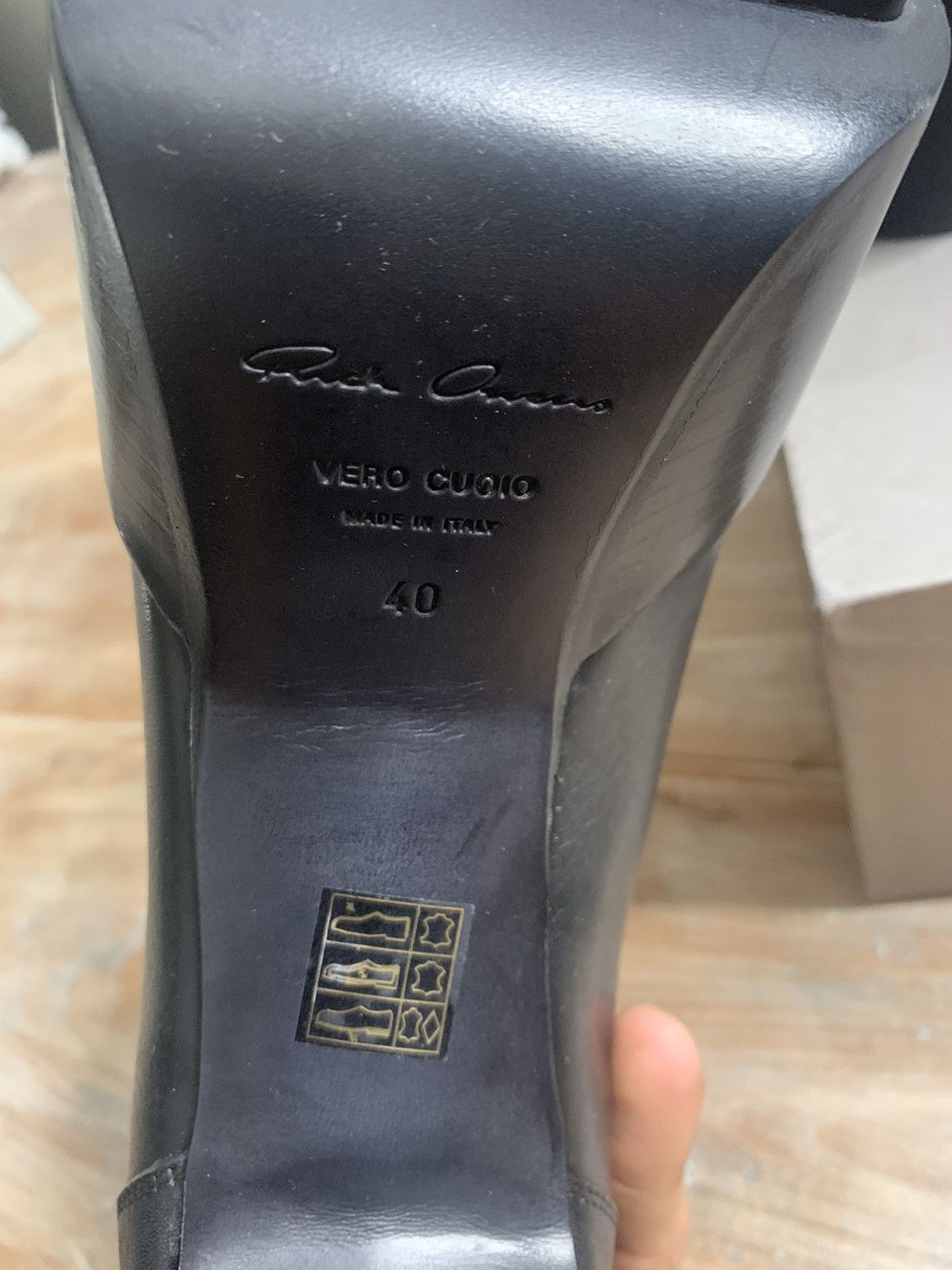 Rick Owens Kiss boots EU40 Size US 10 / IT 40 - 5 Thumbnail
