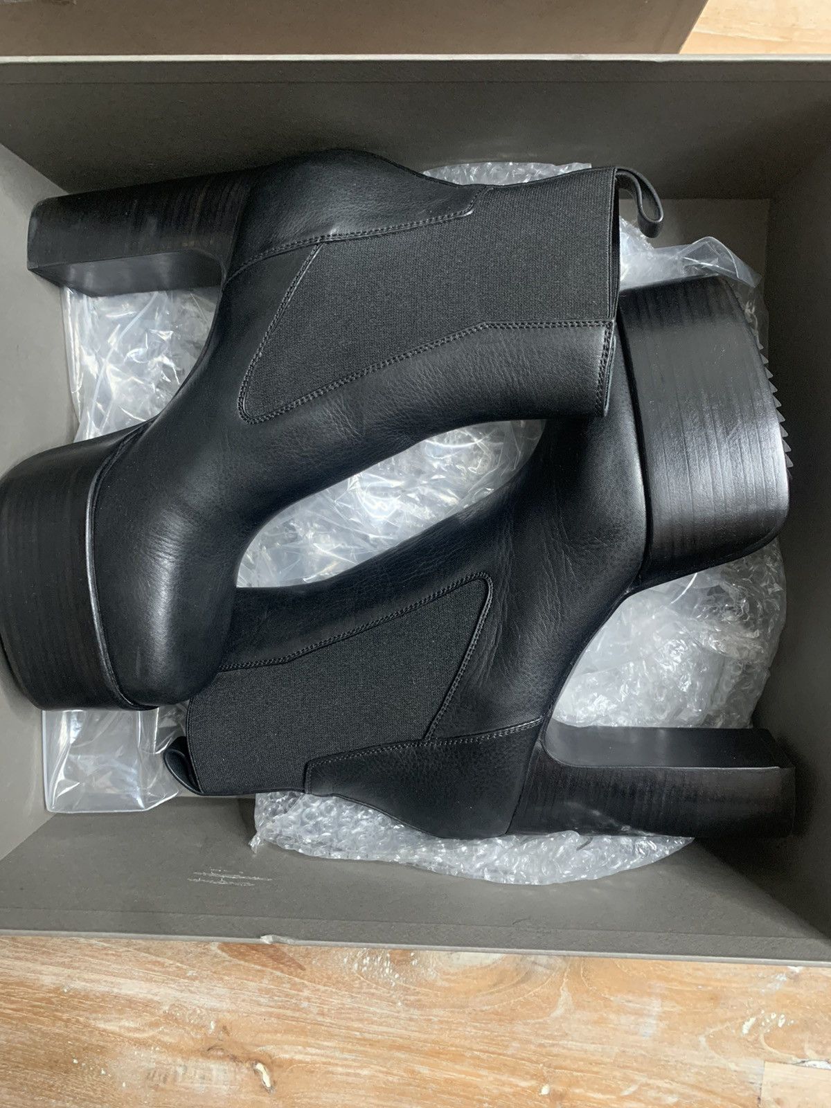 Rick Owens Kiss boots EU40 Size US 10 / IT 40 - 6 Thumbnail