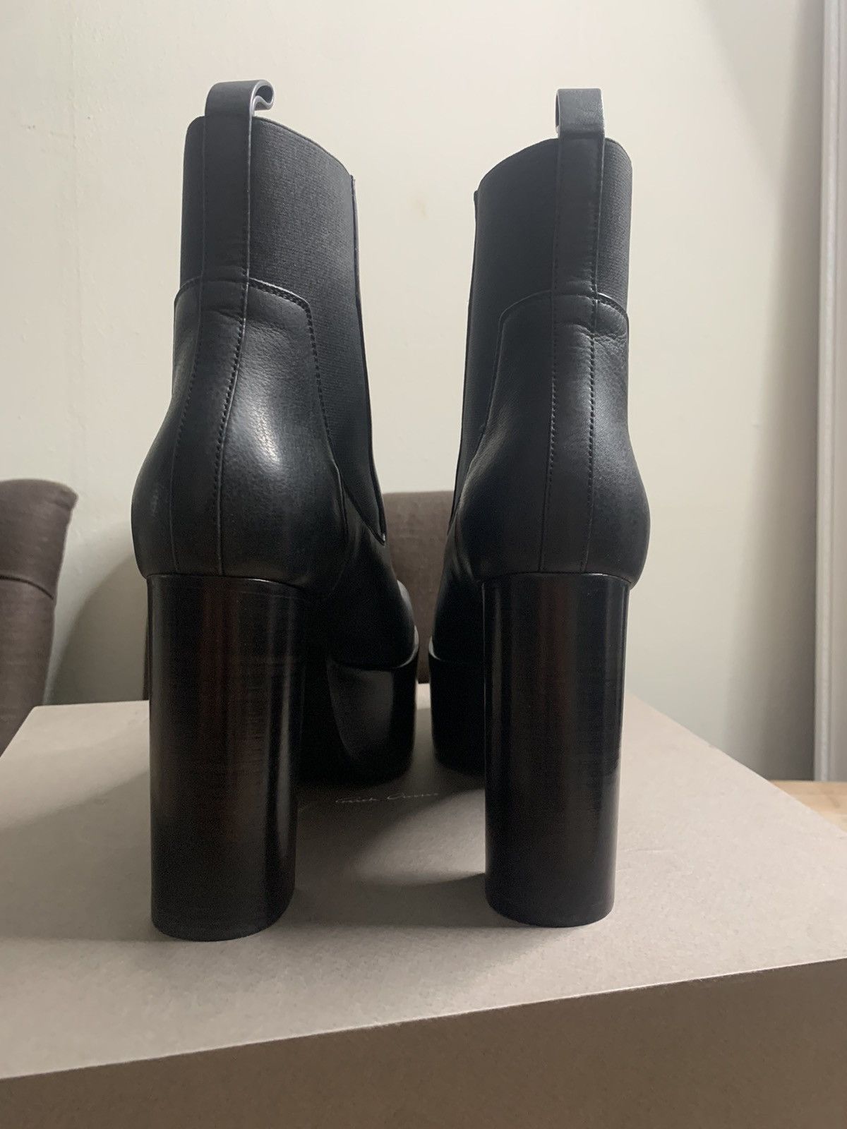 Rick Owens Kiss boots EU40 Size US 10 / IT 40 - 4 Thumbnail