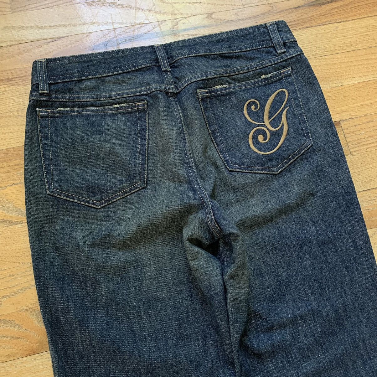 Gucci × Tom Ford FW2001 G-Logo Dirt Wash Campaign Jeans Size 30" / US 8 / IT 44 - 8 Thumbnail
