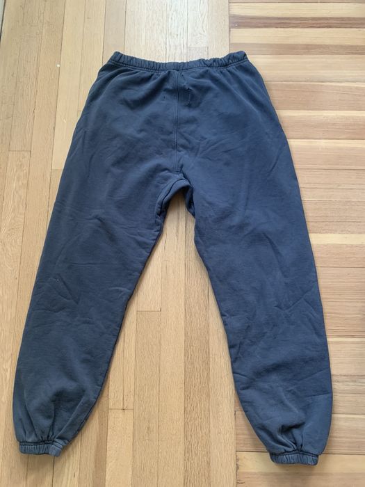 Logo Flare Sweatpants - Washed Black