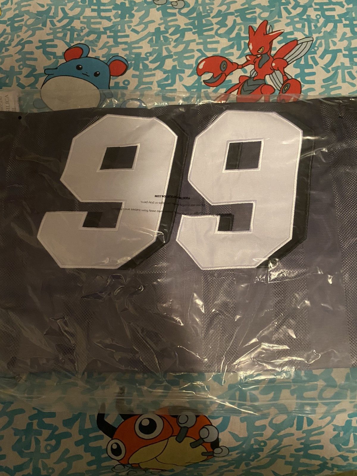 Fuck The Population FTP F.U. Football Jersey Black 3XL Size US XXL / EU 58 / 5 - 6 Thumbnail