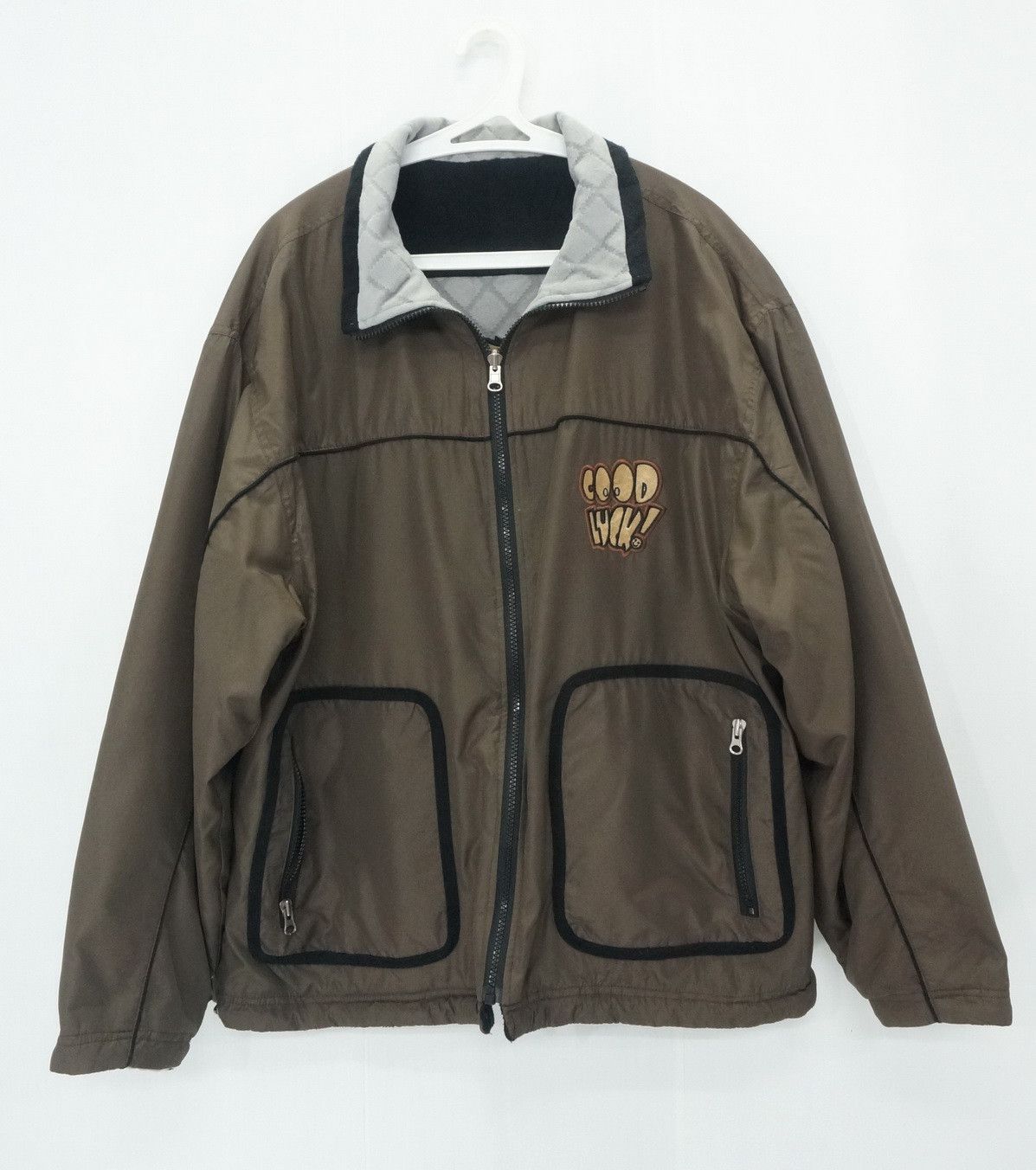 Cartoon Network Vintage CLUB WOLVES Cartoon Bear Reversible Jacket Size US XL / EU 56 / 4 - 7 Thumbnail