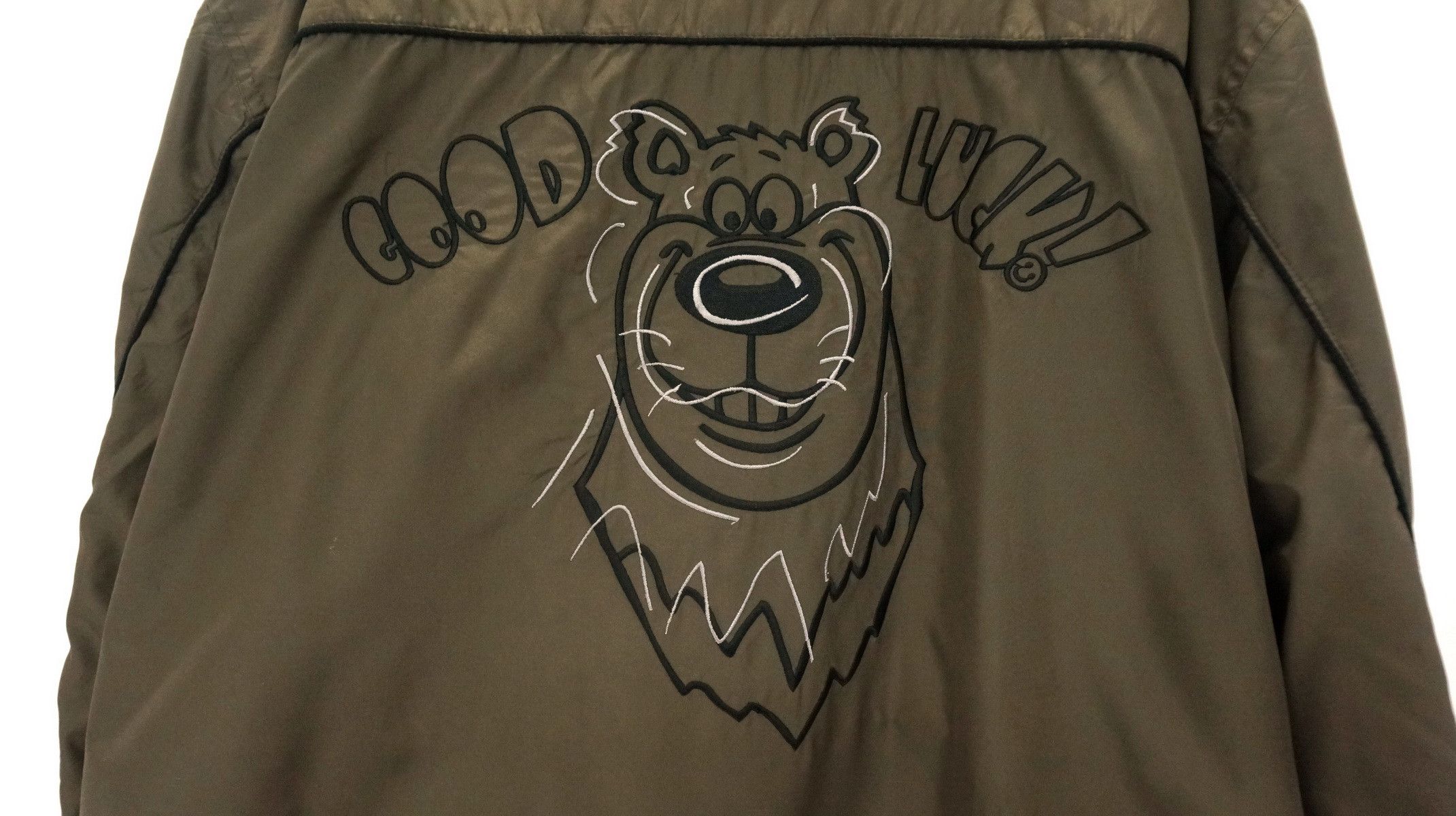 Cartoon Network Vintage CLUB WOLVES Cartoon Bear Reversible Jacket Size US XL / EU 56 / 4 - 10 Thumbnail