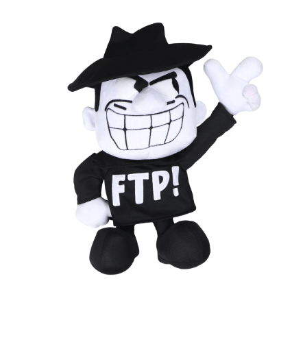 Fuck The Population FTP Boris Plush Size ONE SIZE - 1 Thumbnail