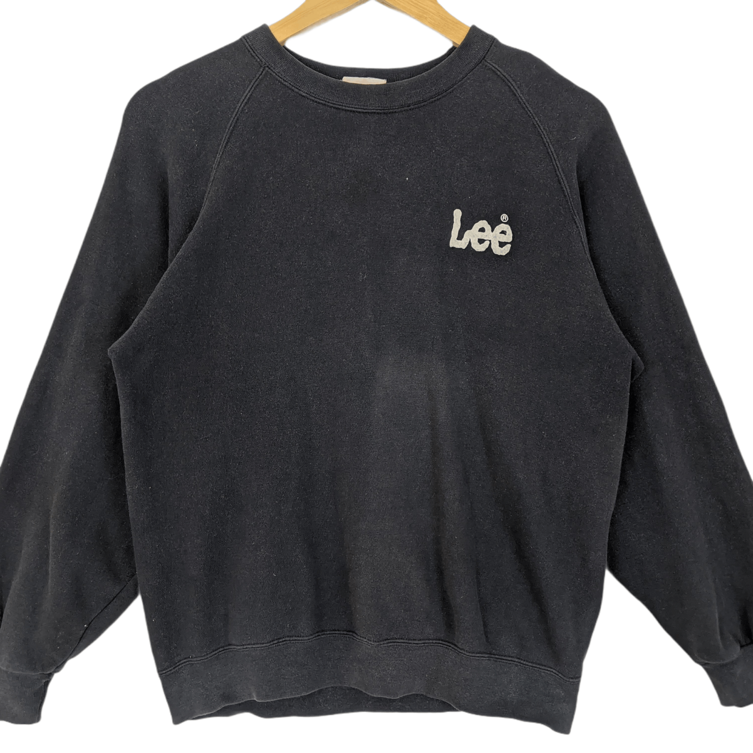 Lee × Vintage Vintage 90's LEE Sportswear Plain Sweater Sweatshirts Size US S / EU 44-46 / 1 - 2 Thumbnail