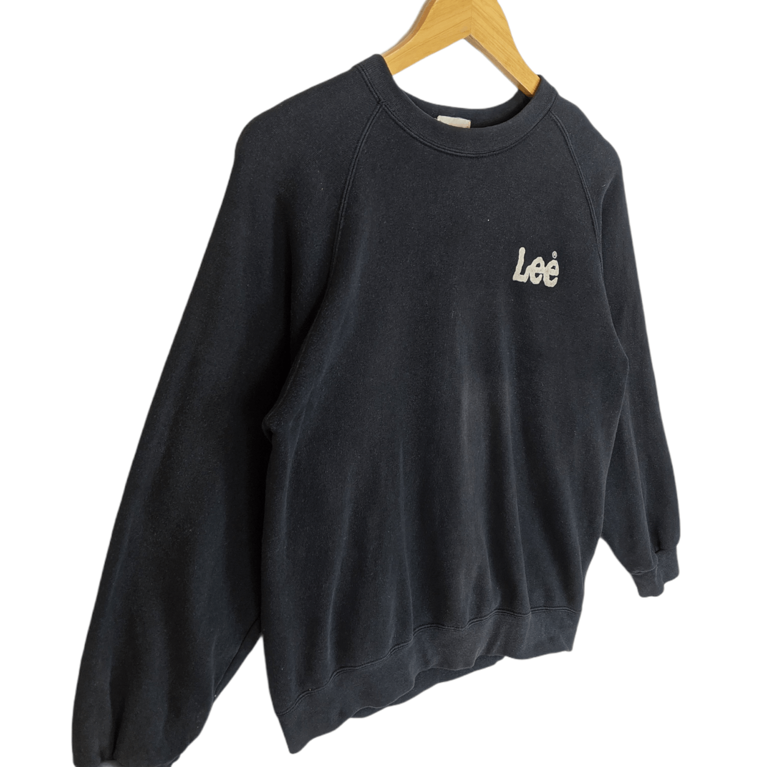 Lee × Vintage Vintage 90's LEE Sportswear Plain Sweater Sweatshirts Size US S / EU 44-46 / 1 - 5 Thumbnail