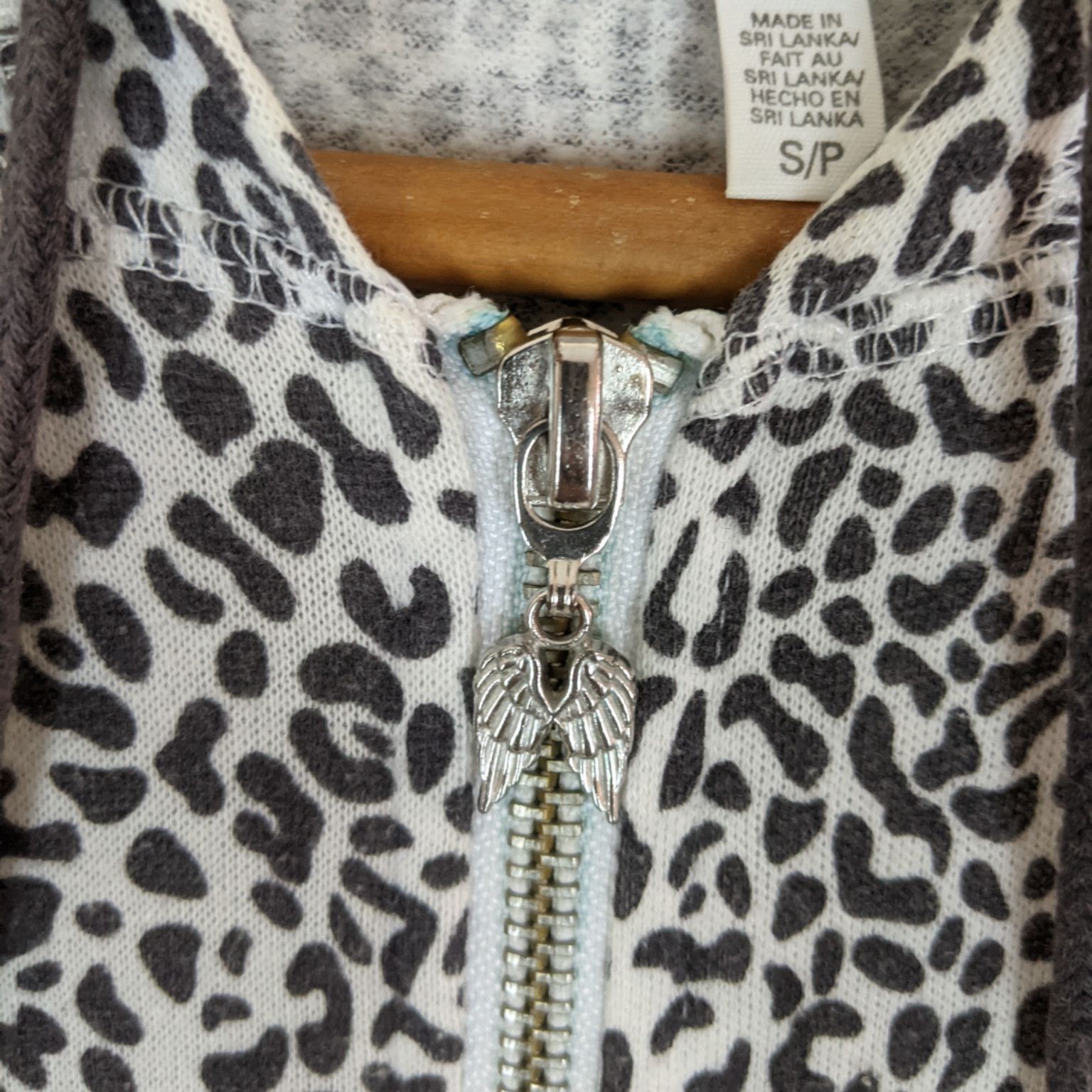 American Apparel VICTORIA SECRET Leopard Hoodie Size S / US 4 / IT 40 - 7 Thumbnail