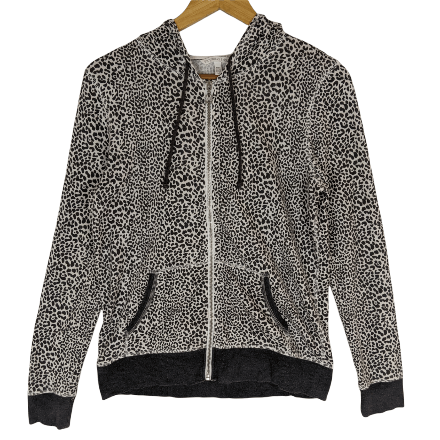 American Apparel VICTORIA SECRET Leopard Hoodie Size S / US 4 / IT 40 - 2 Thumbnail