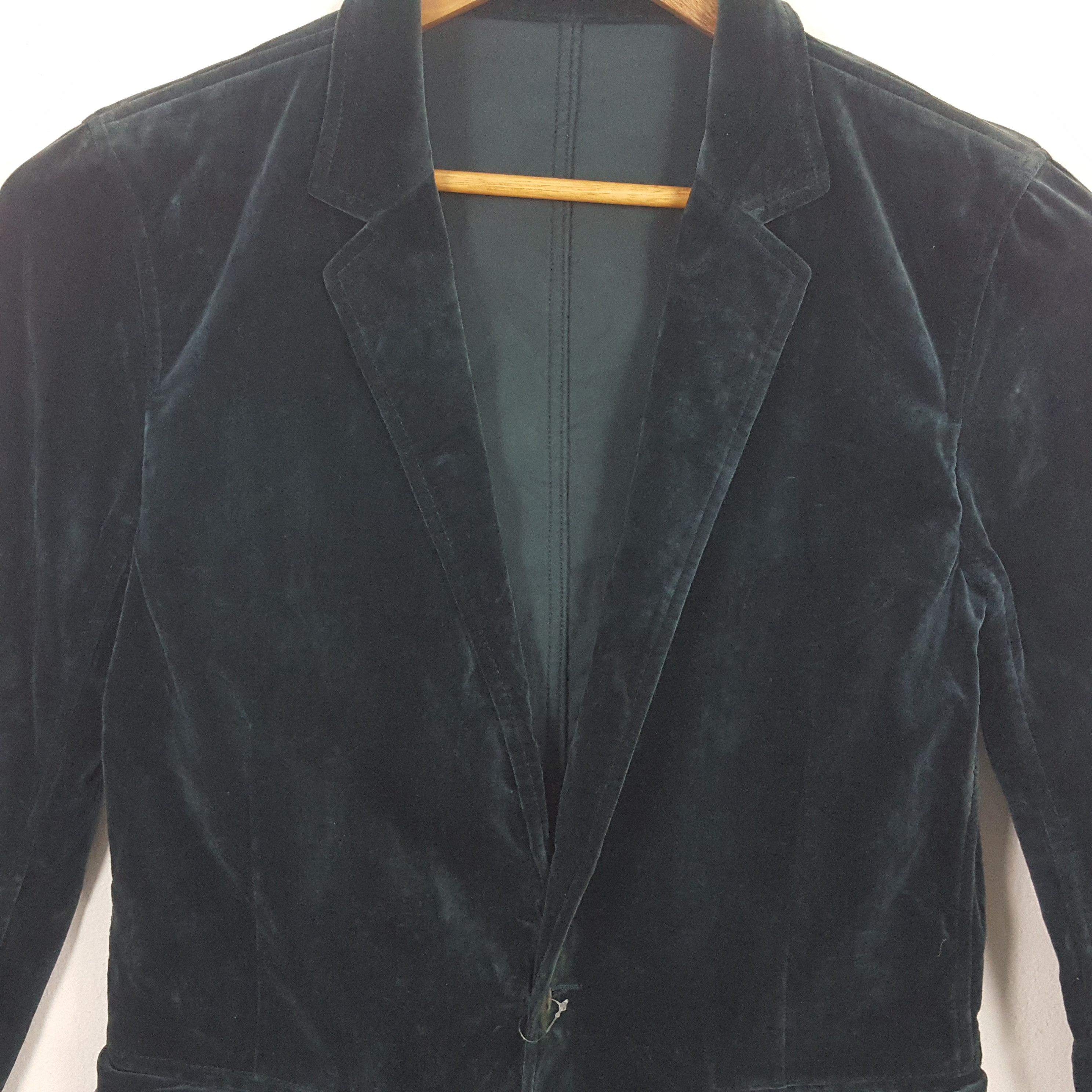 Hysteric Glamour Vintage Hysteric Glamour Japanese Velvet Blazer Jacket Size 36S - 2 Thumbnail