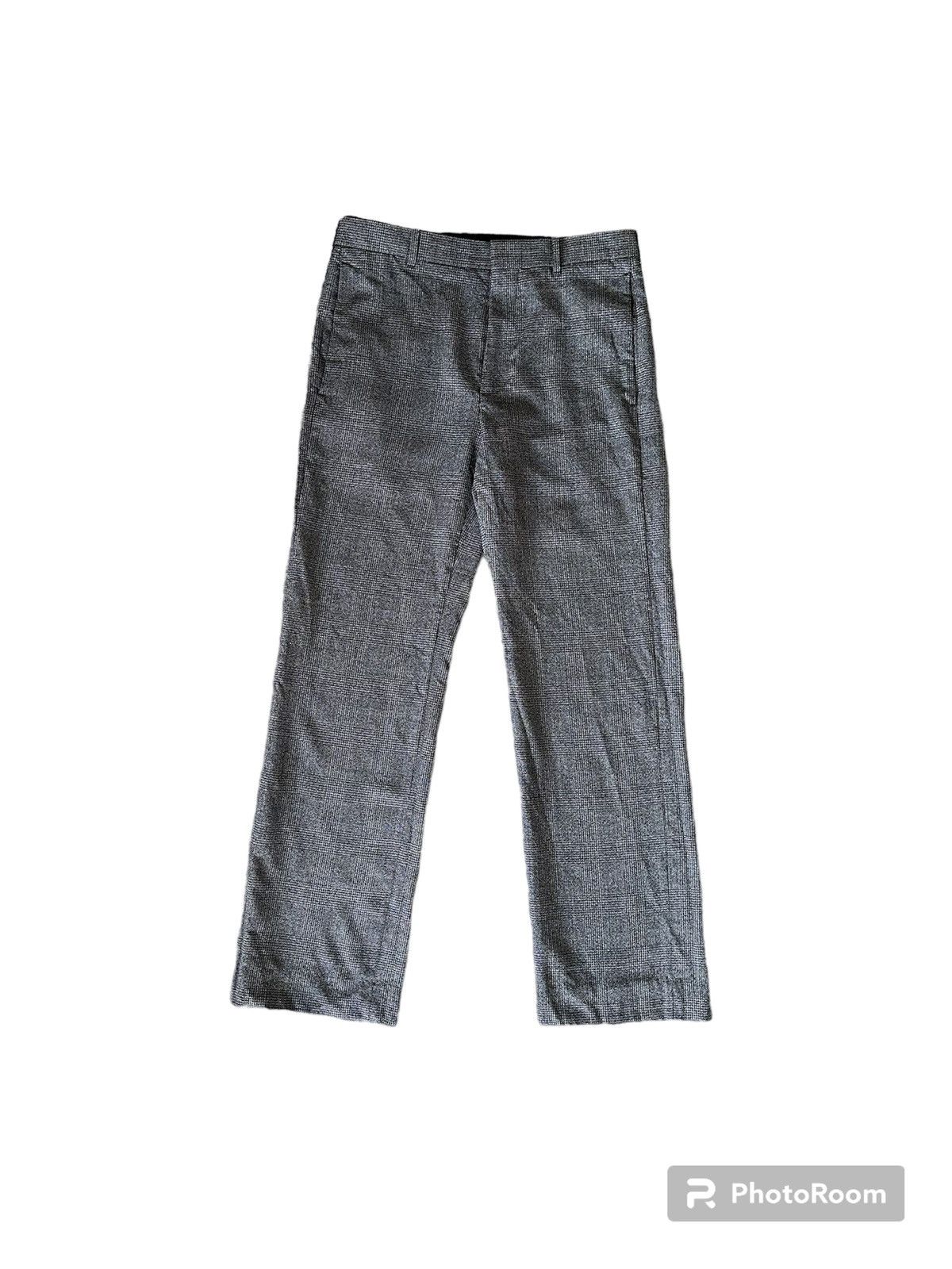 Balenciaga Balenciaga Check Woollen Trousers Size US 30 / EU 46 - 1 Thumbnail