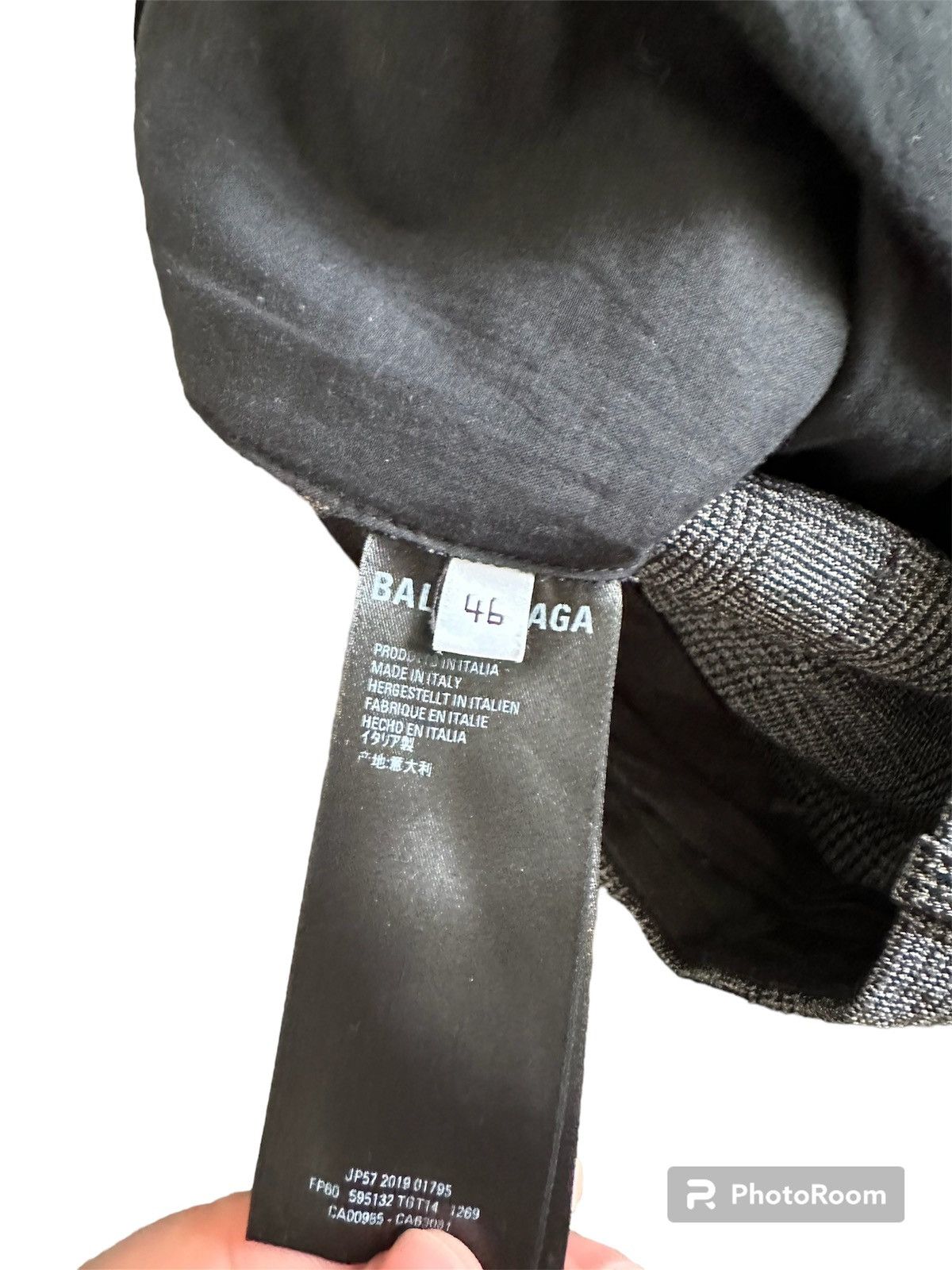 Balenciaga Balenciaga Check Woollen Trousers Size US 30 / EU 46 - 3 Thumbnail