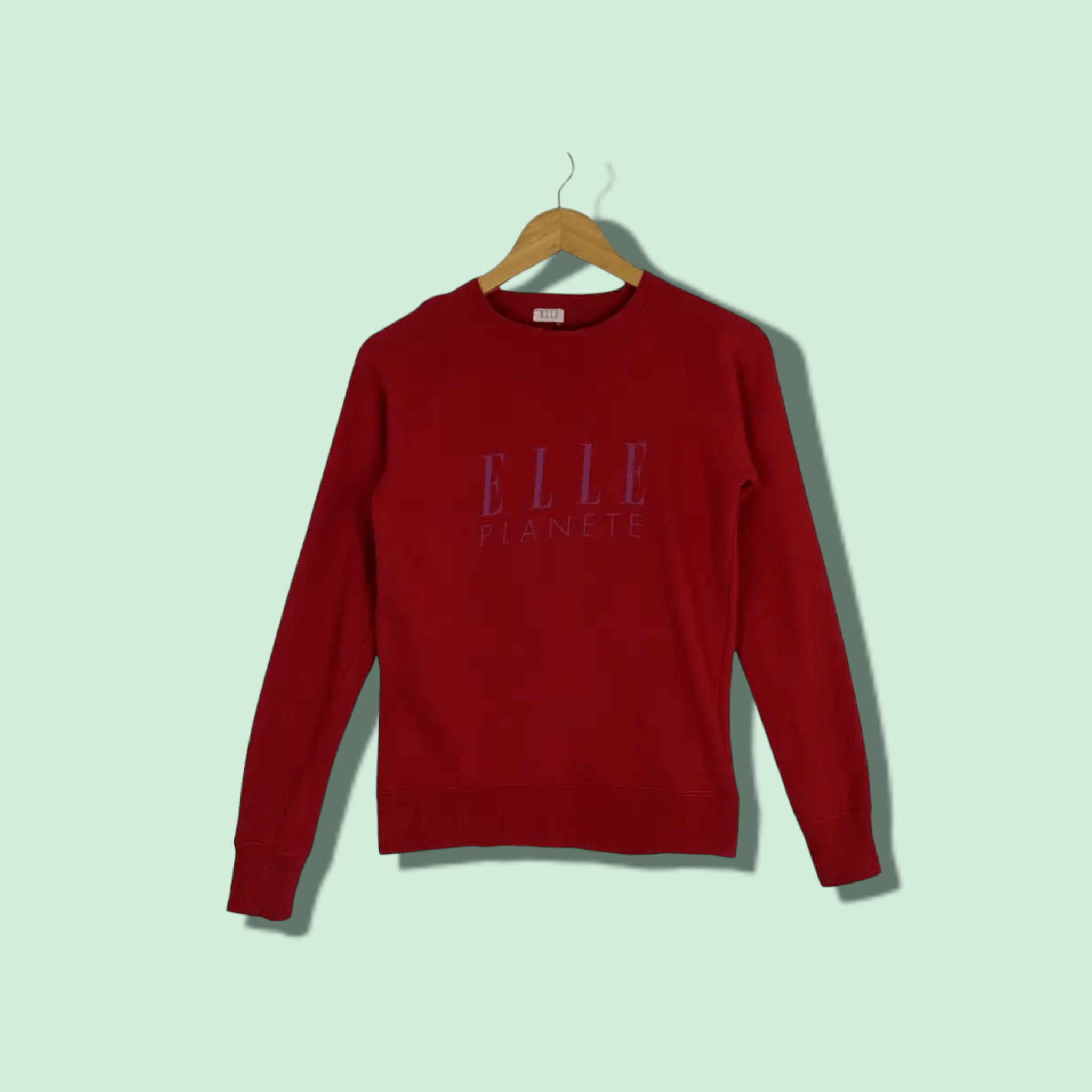 Japanese Brand Japan ELLE Planete Jumper Sweatshirt For Women | Grailed