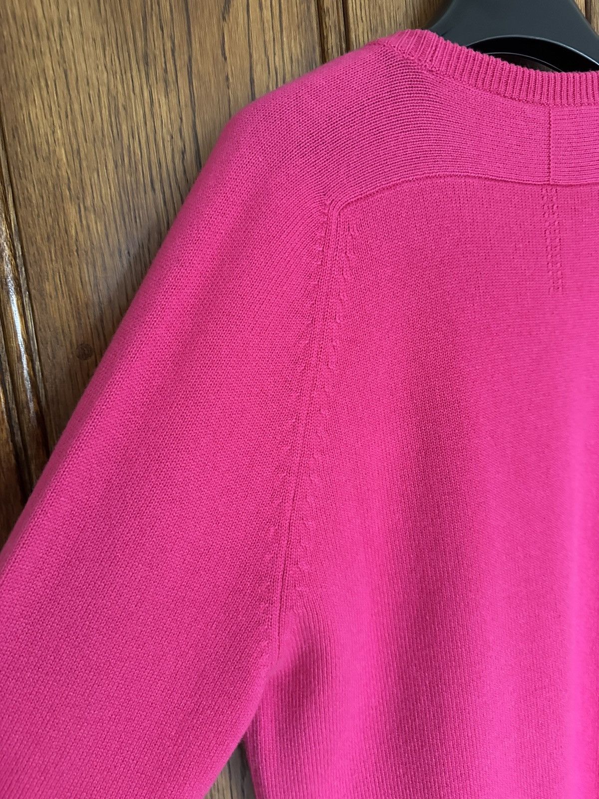 Saint Laurent Paris SS15 Saint Laurent psych rock pink cashmere sweater Hedi Size US XL / EU 56 / 4 - 15 Thumbnail