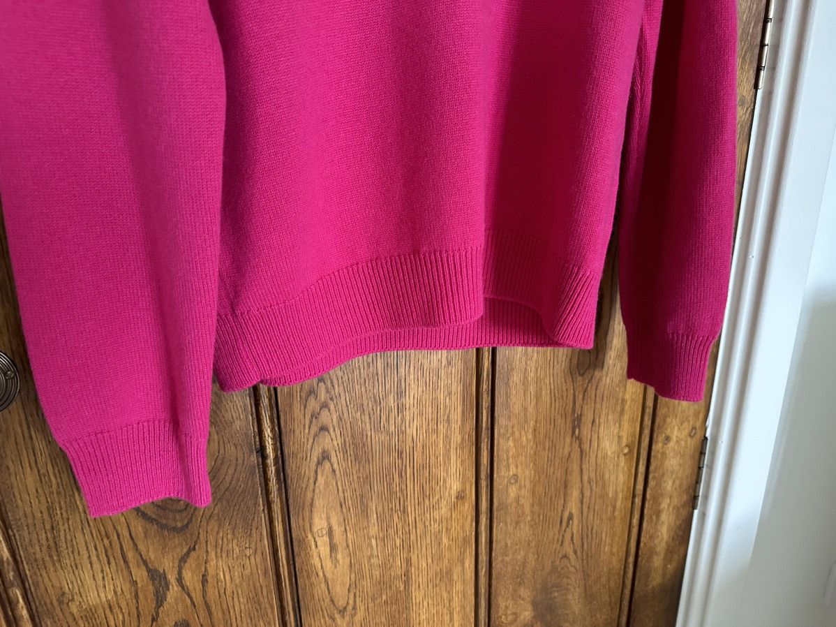 Saint Laurent Paris SS15 Saint Laurent psych rock pink cashmere sweater Hedi Size US XL / EU 56 / 4 - 12 Thumbnail