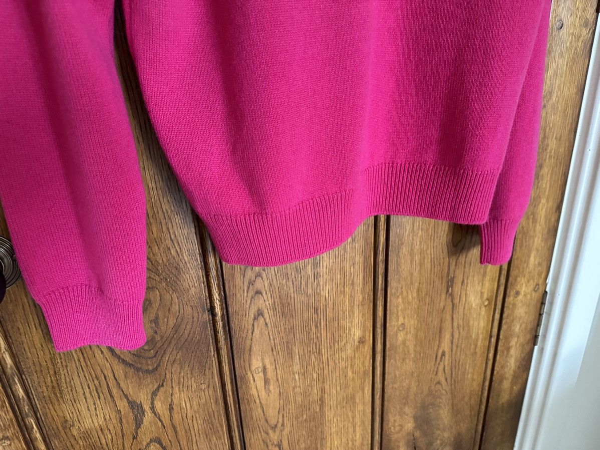 Saint Laurent Paris SS15 Saint Laurent psych rock pink cashmere sweater Hedi Size US XL / EU 56 / 4 - 16 Thumbnail