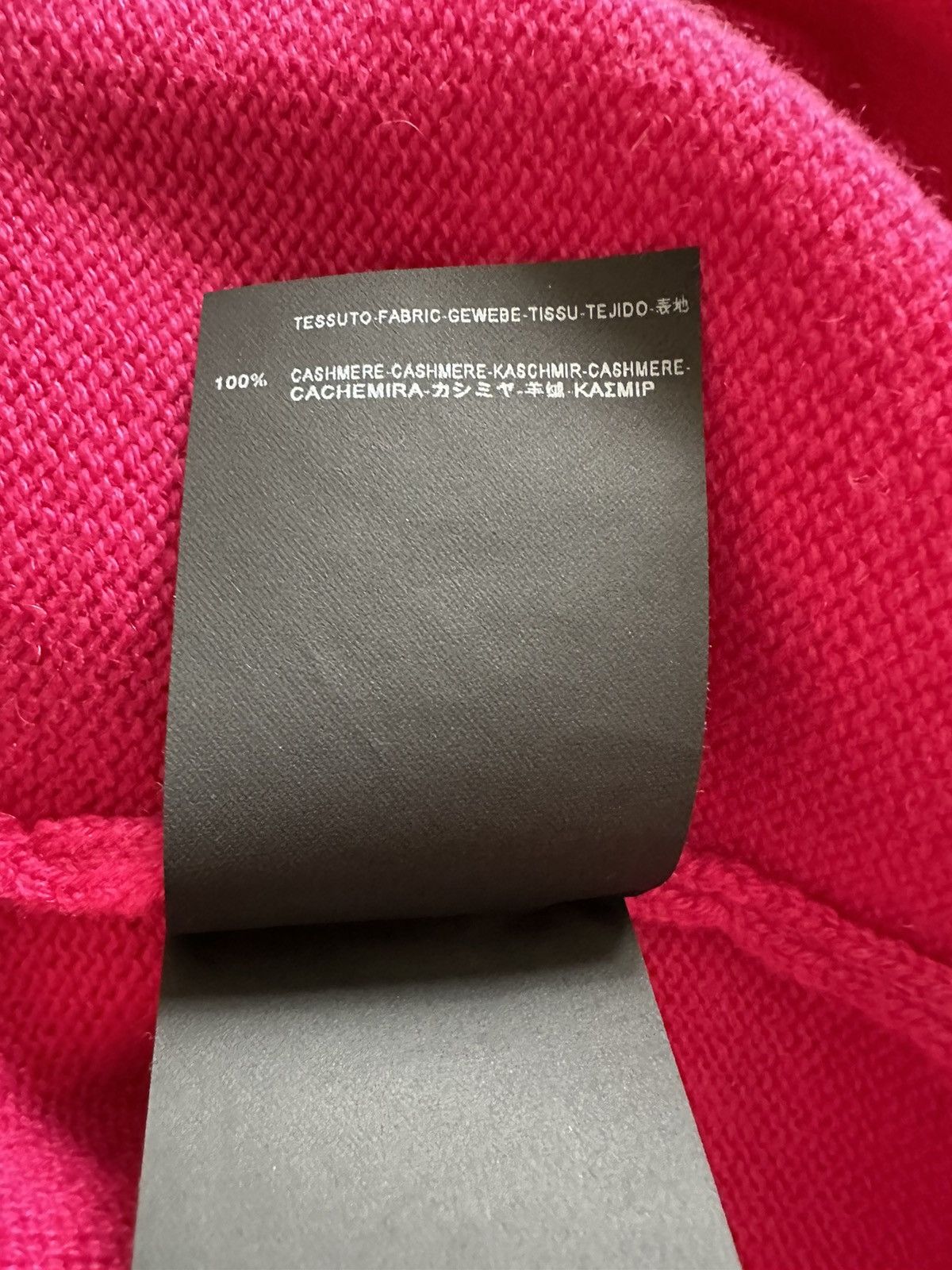 Saint Laurent Paris SS15 Saint Laurent psych rock pink cashmere sweater Hedi Size US XL / EU 56 / 4 - 19 Thumbnail