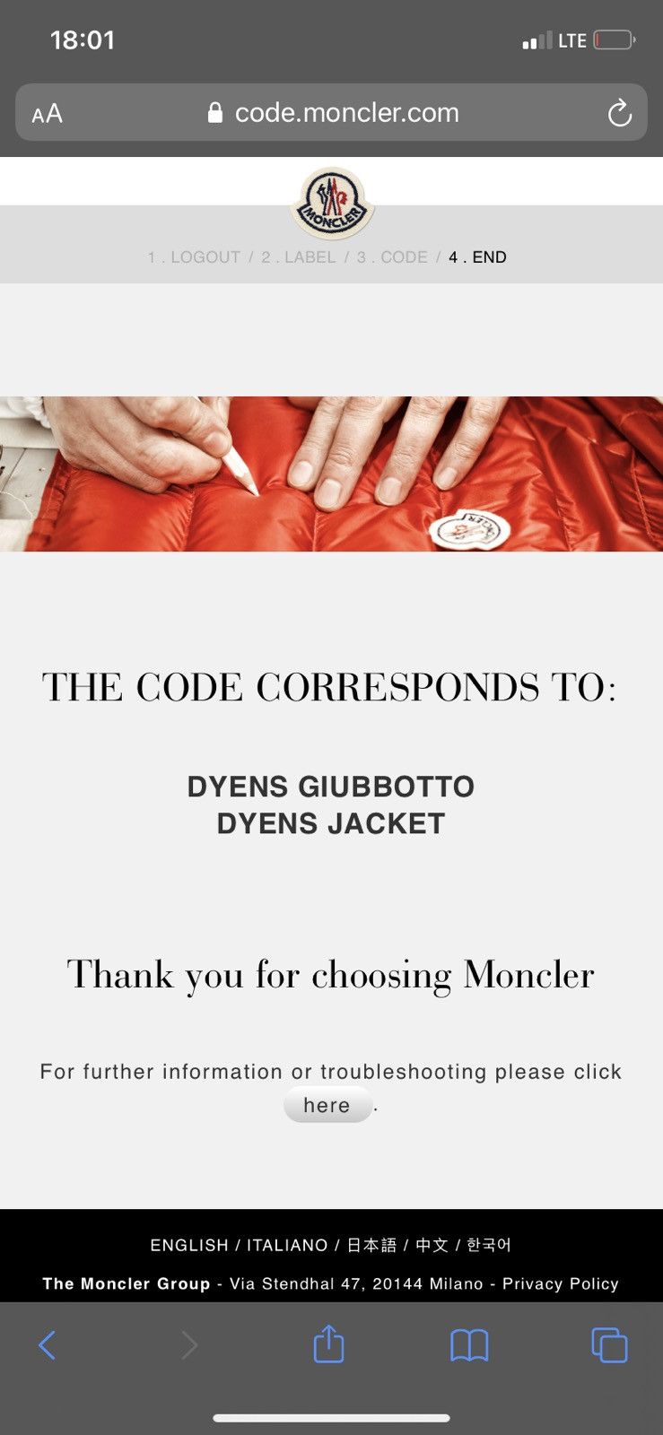Moncler 🔥🔥Moncler Dyens Giubbotto Jacket Size US L / EU 52-54 / 3 - 20 Thumbnail